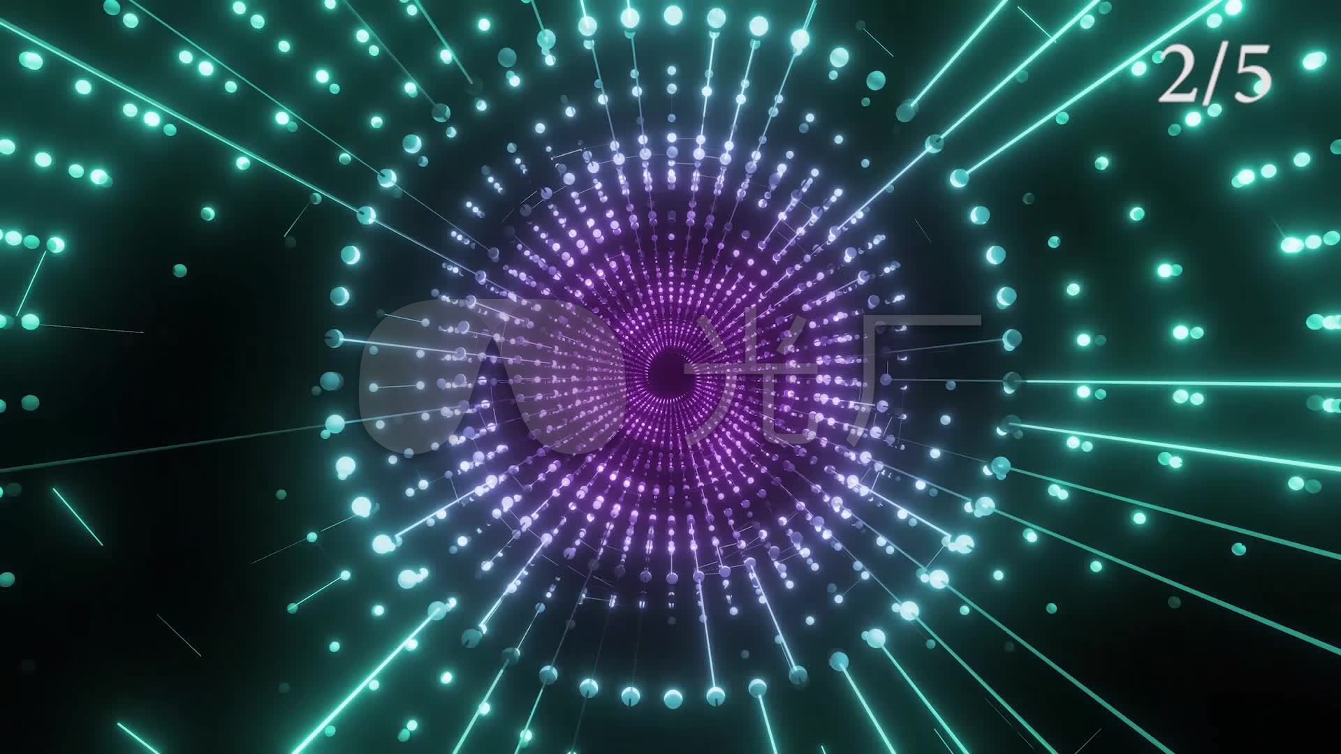 4k霓虹灯复古迪斯科vj背景_视频素材包下载(编号:)