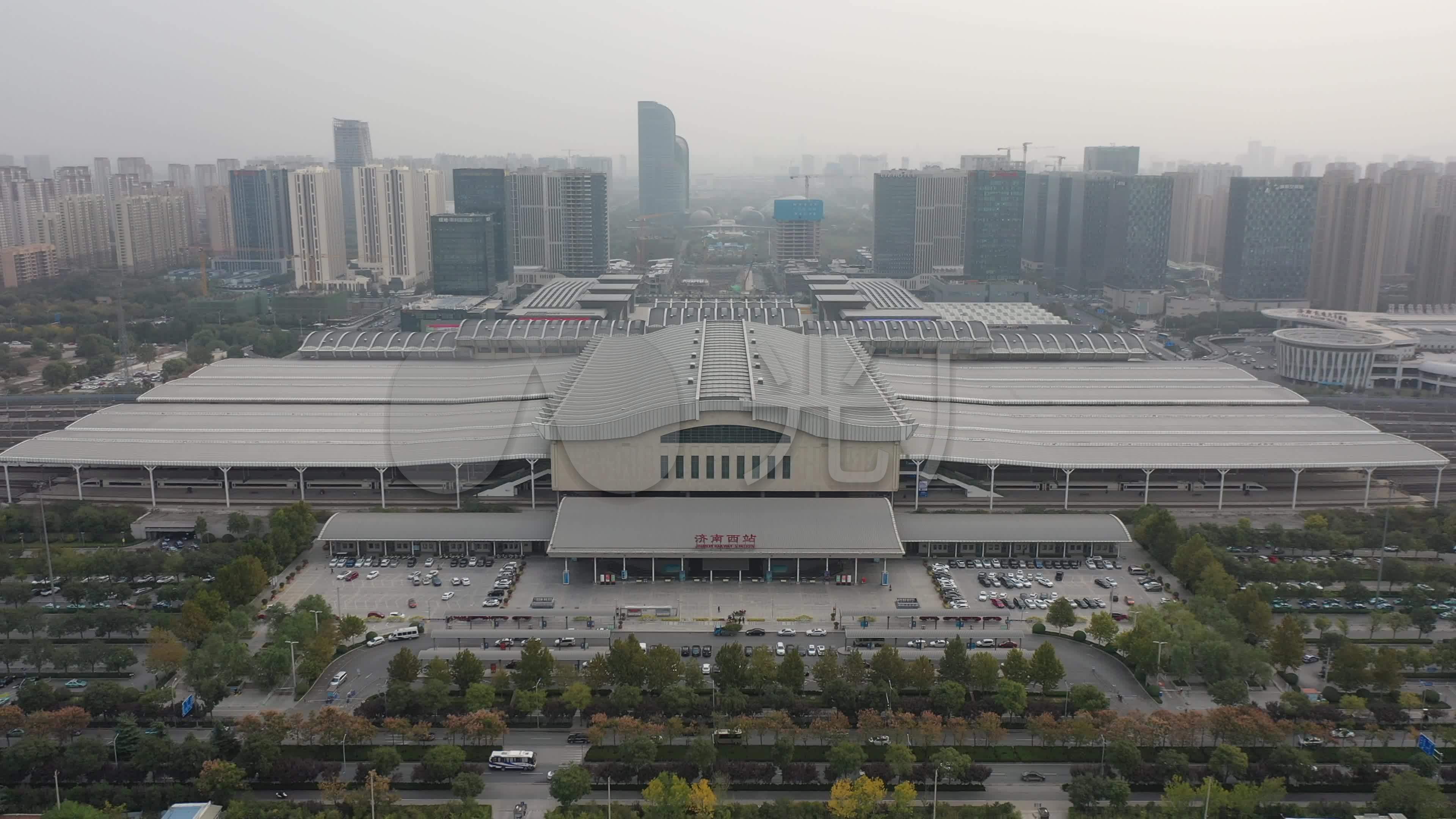 视频素材 实拍视频 景观人文 济南西站 来自视频原始文件或预览原始