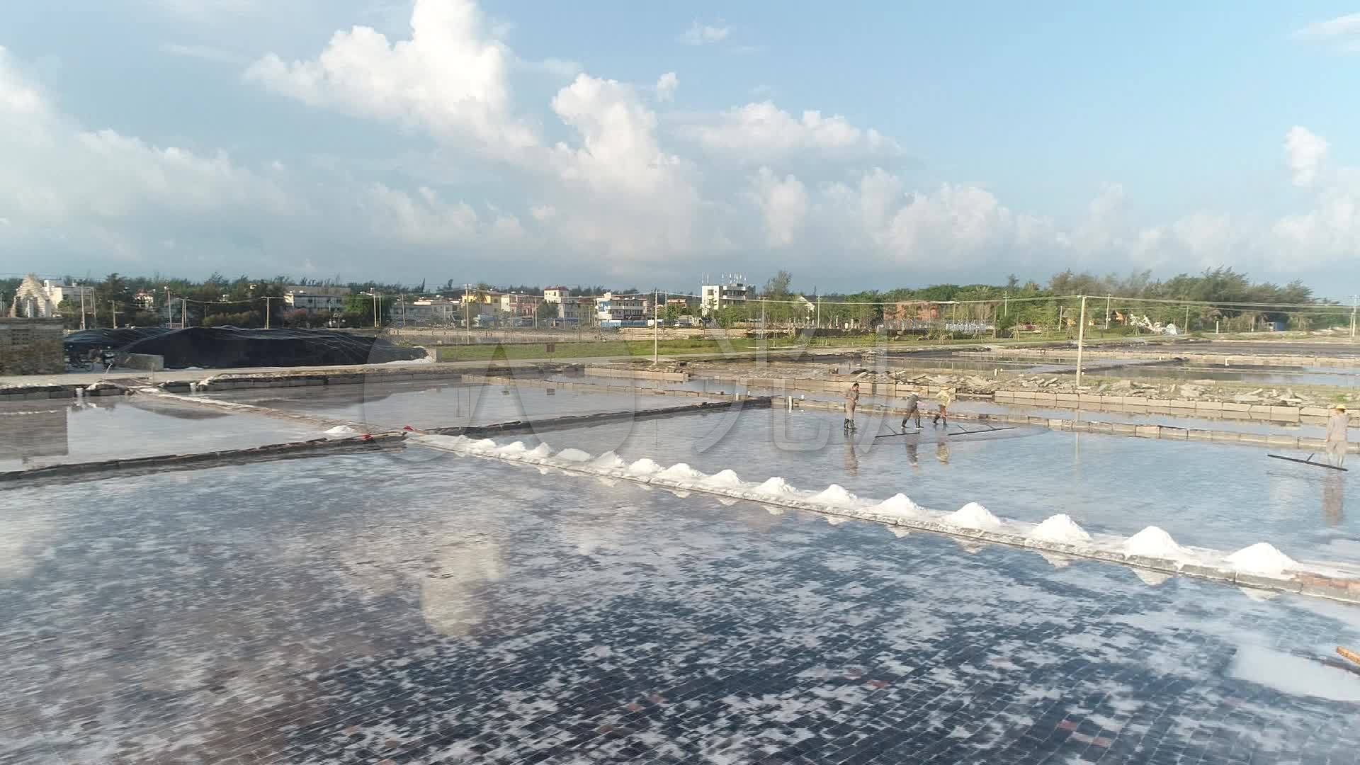海南乐东莺歌海盐场_01080_高清素材(:)