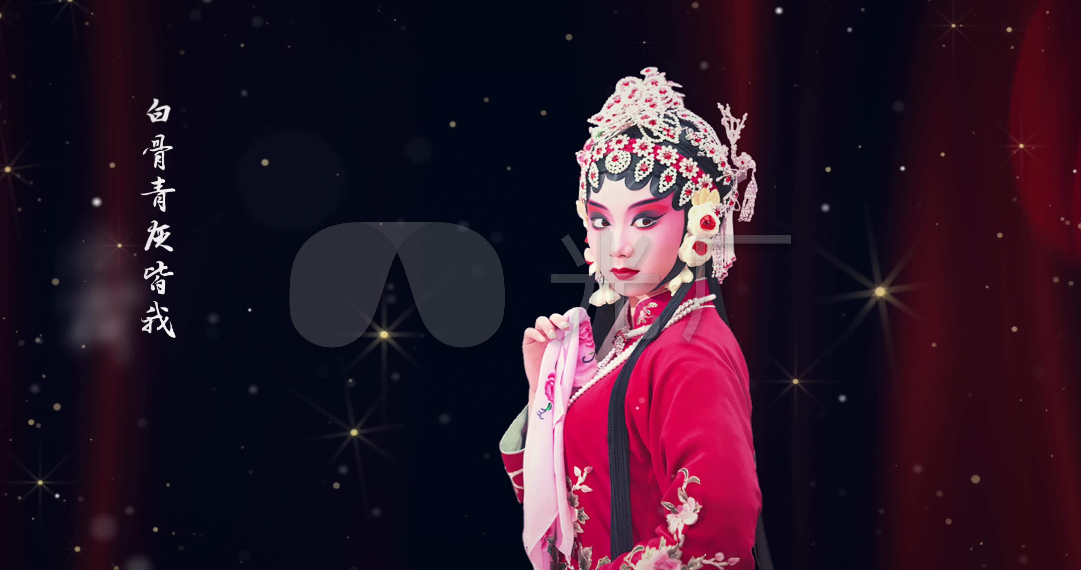 古风唯美歌曲赤伶音乐背景_4096x2160_高清视频素材下载(编号:5113814
