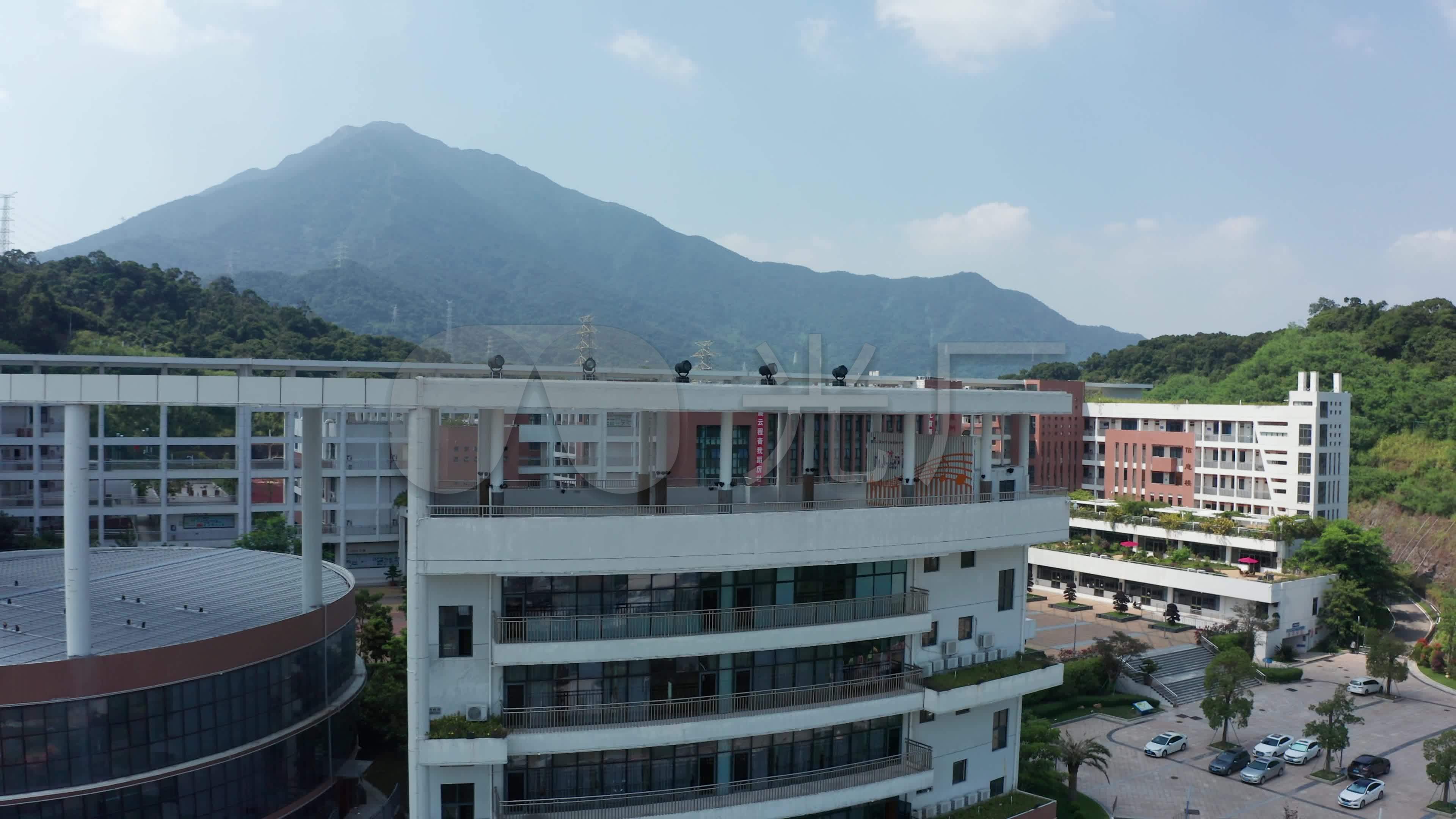 【4k】深圳市盐田高级中学_3840x2160_高清视频素材下载(编号:5119087