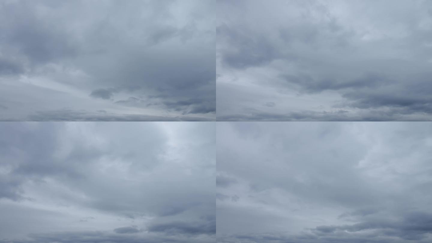 阴雨天气乌云密布阴天天空视频