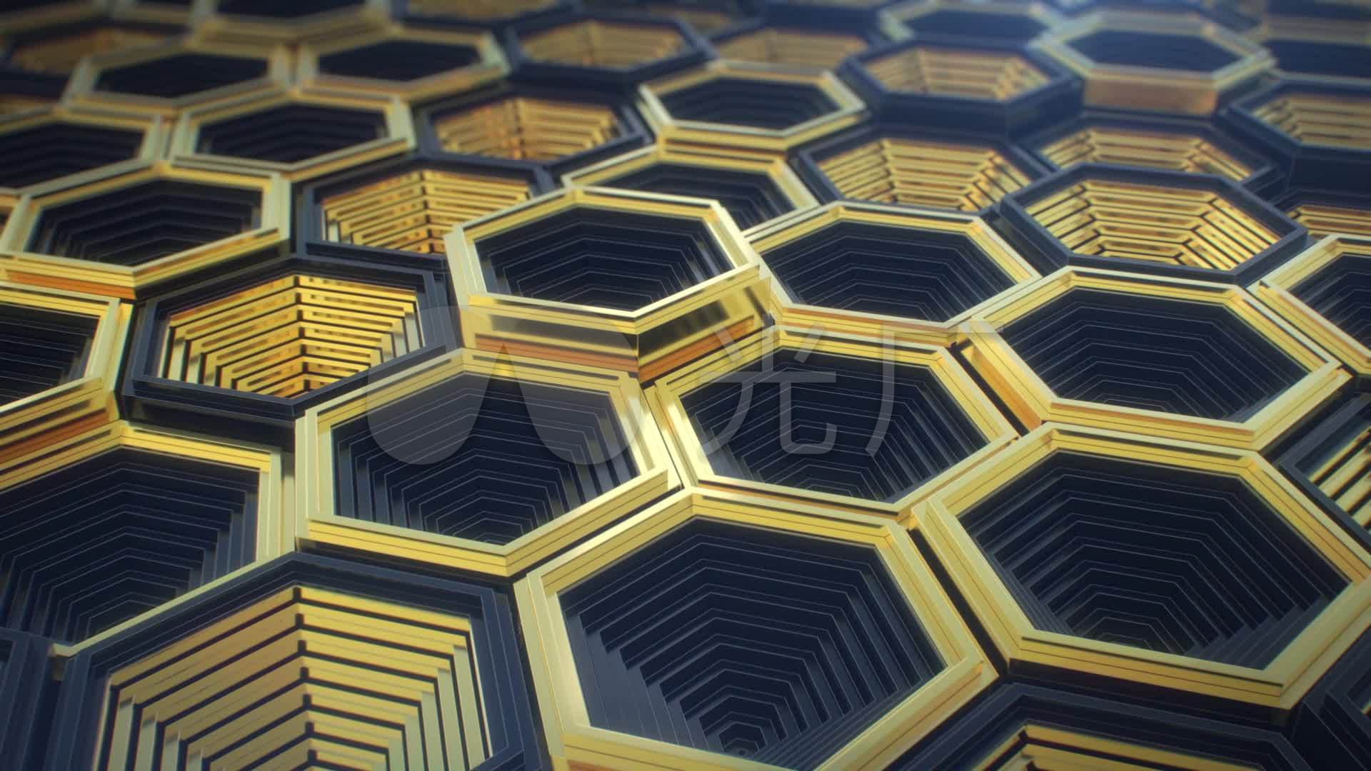 蜂巢3d科技感背景_1920x1080_高清视频素材下载(编号:5146378)_舞台