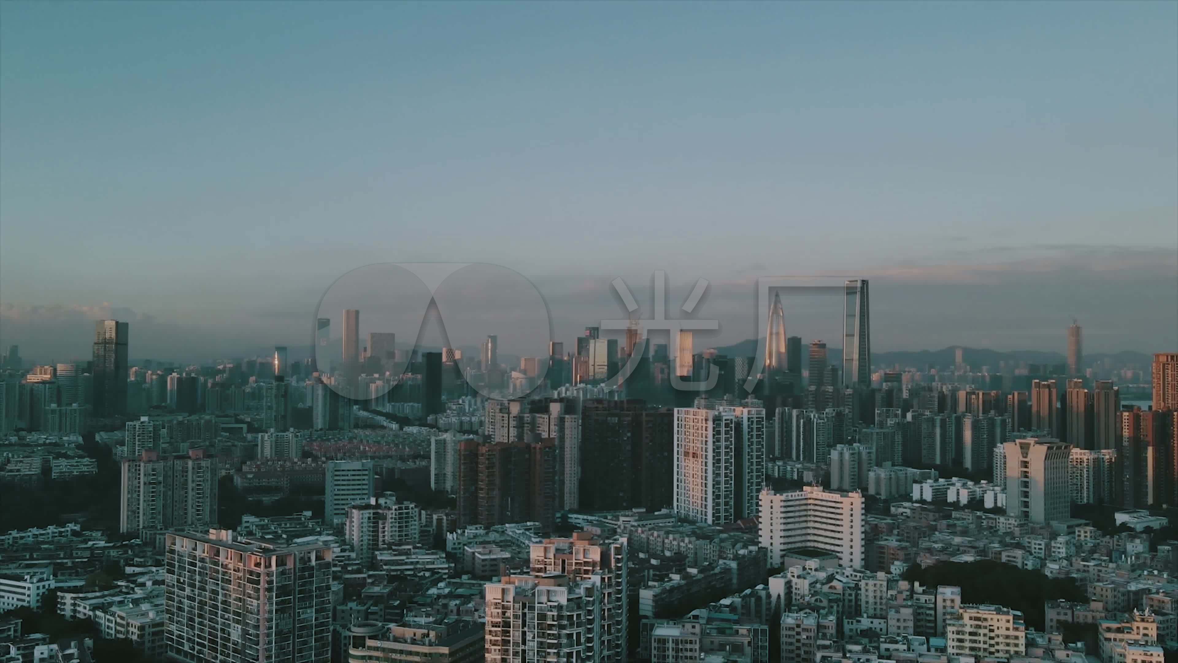 深圳南山大全景延时航拍