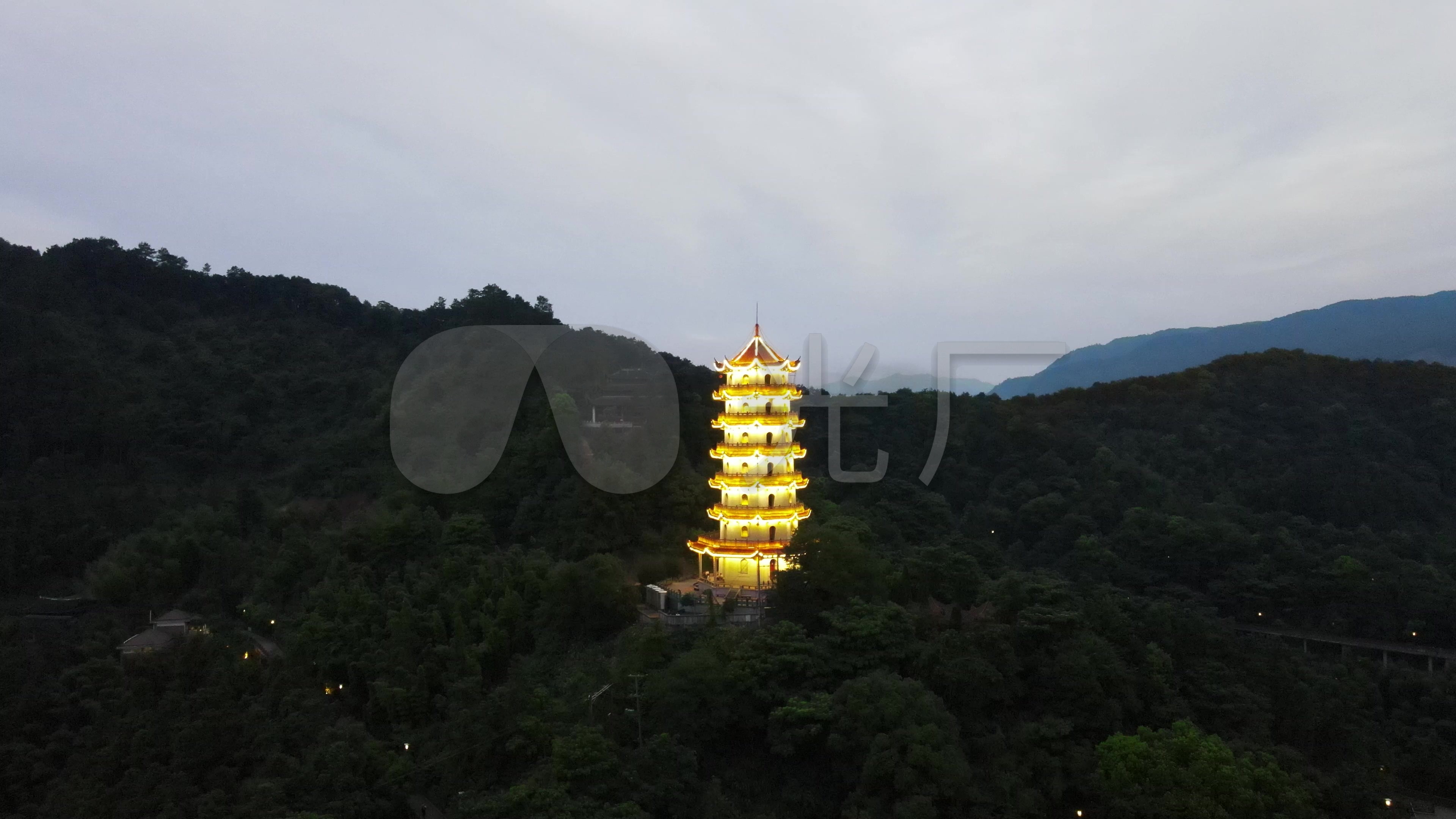 建瓯水南塔(善见塔)_3840x2160_高清视频素材下载(编号:5176734)_实拍