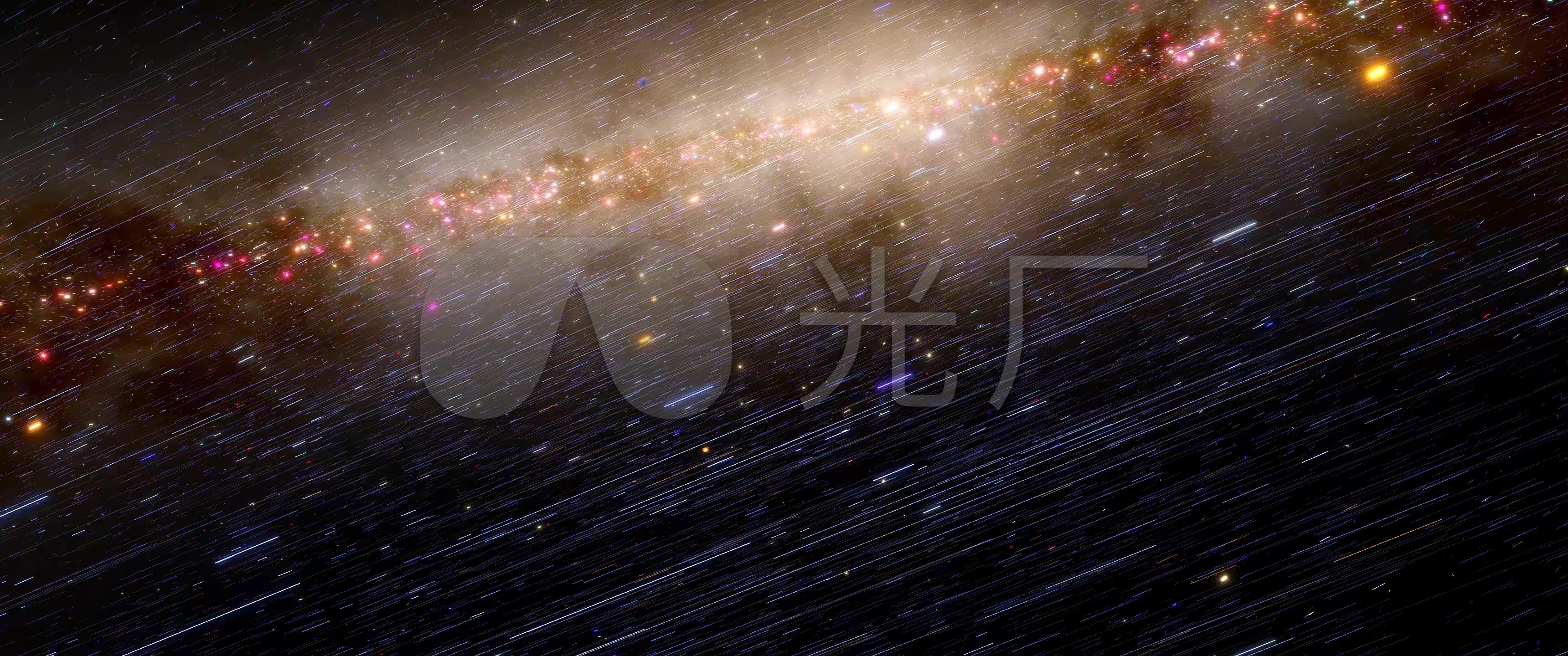 4k超高清穿梭星云银河系穿梭宇宙星空太空