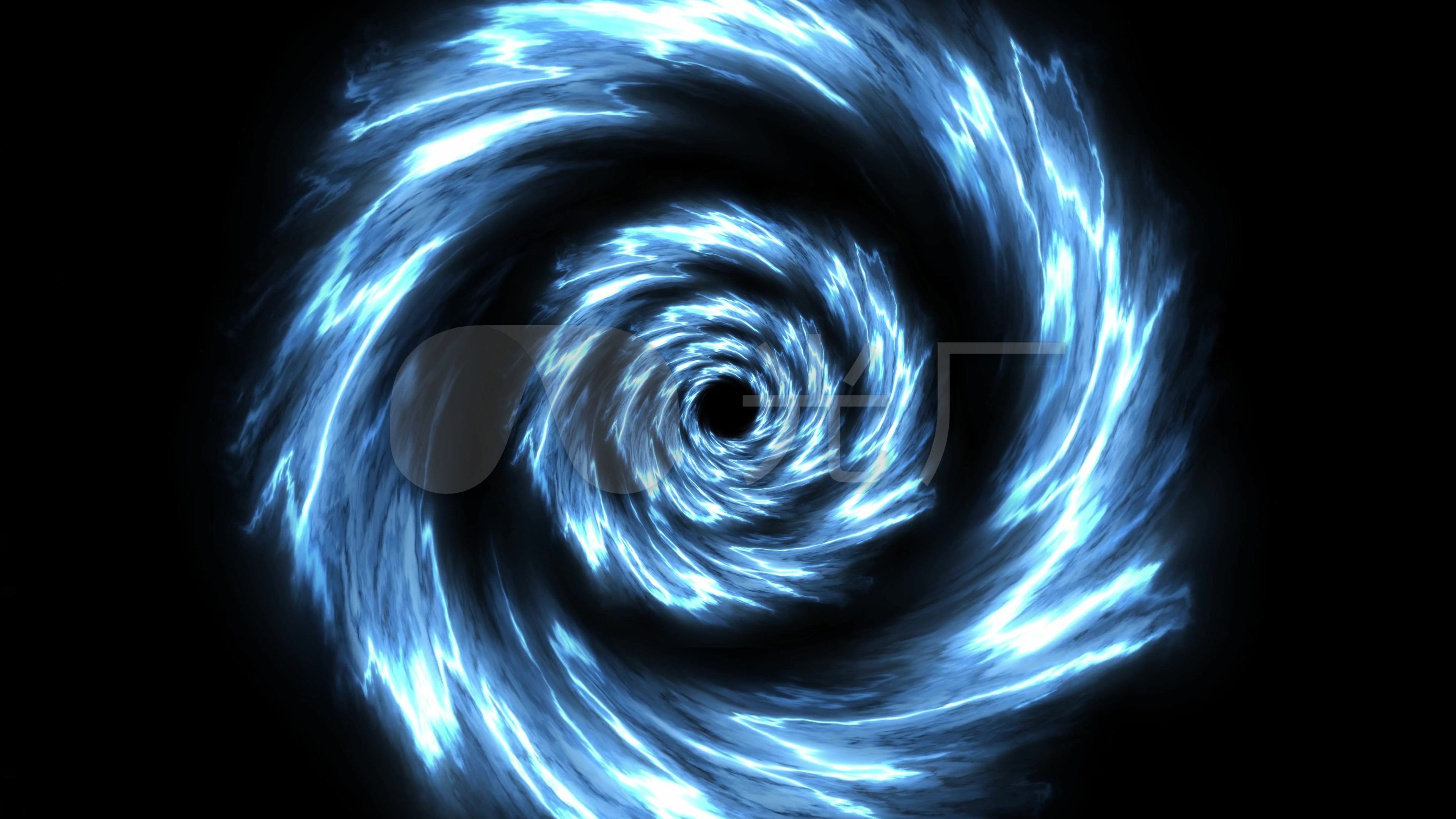 4k漩涡黑洞穿梭虫洞穿越素材-04_3840x2160_高清视频素材下载(编号