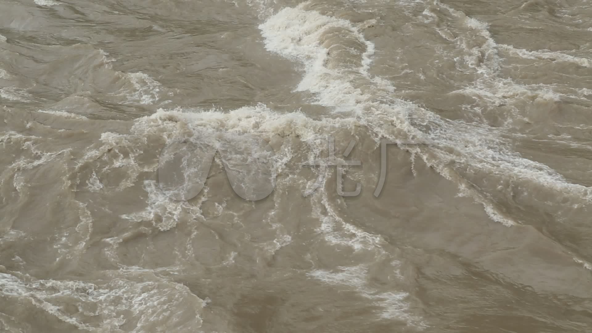 怒江波涛汹涌江水川流不息暗流涌动_1920x1080_高清视频素材下载(编号