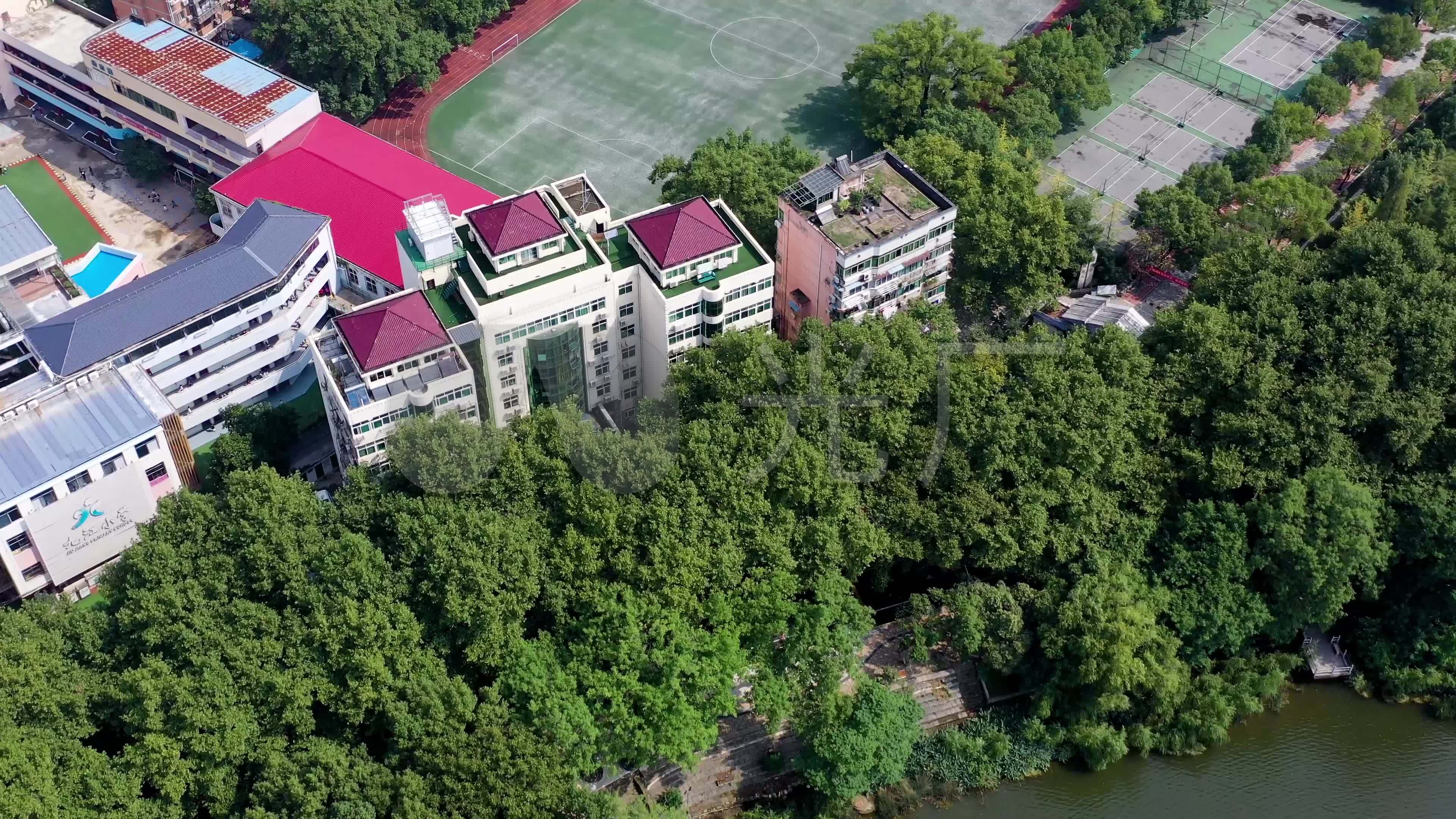4k航拍九江市同文中学_3840x2160_高清视频素材下载(编号:5266016)