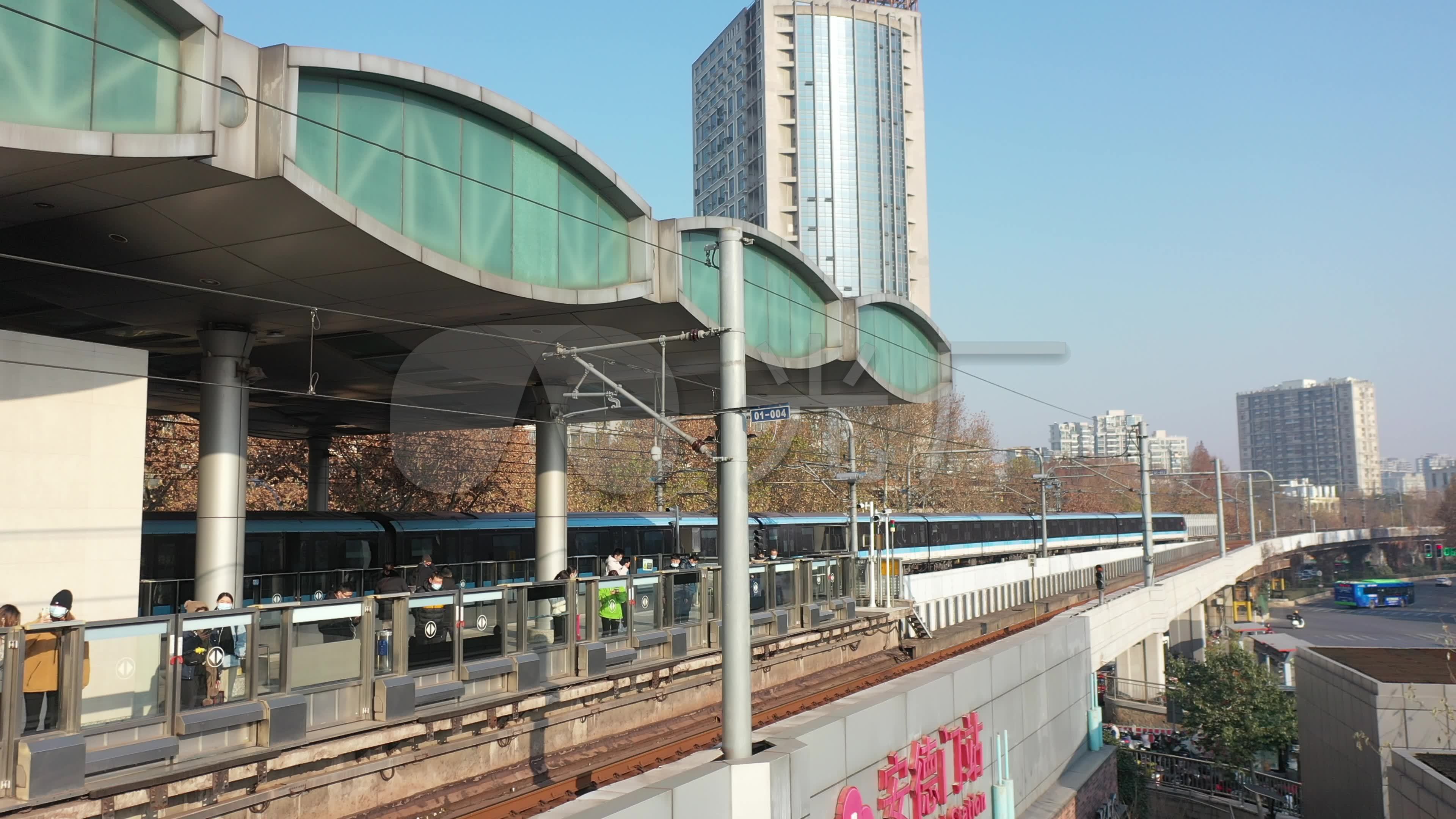 南京安德门地铁站_3840x2160_高清视频素材下载(编号:5311734)_实拍