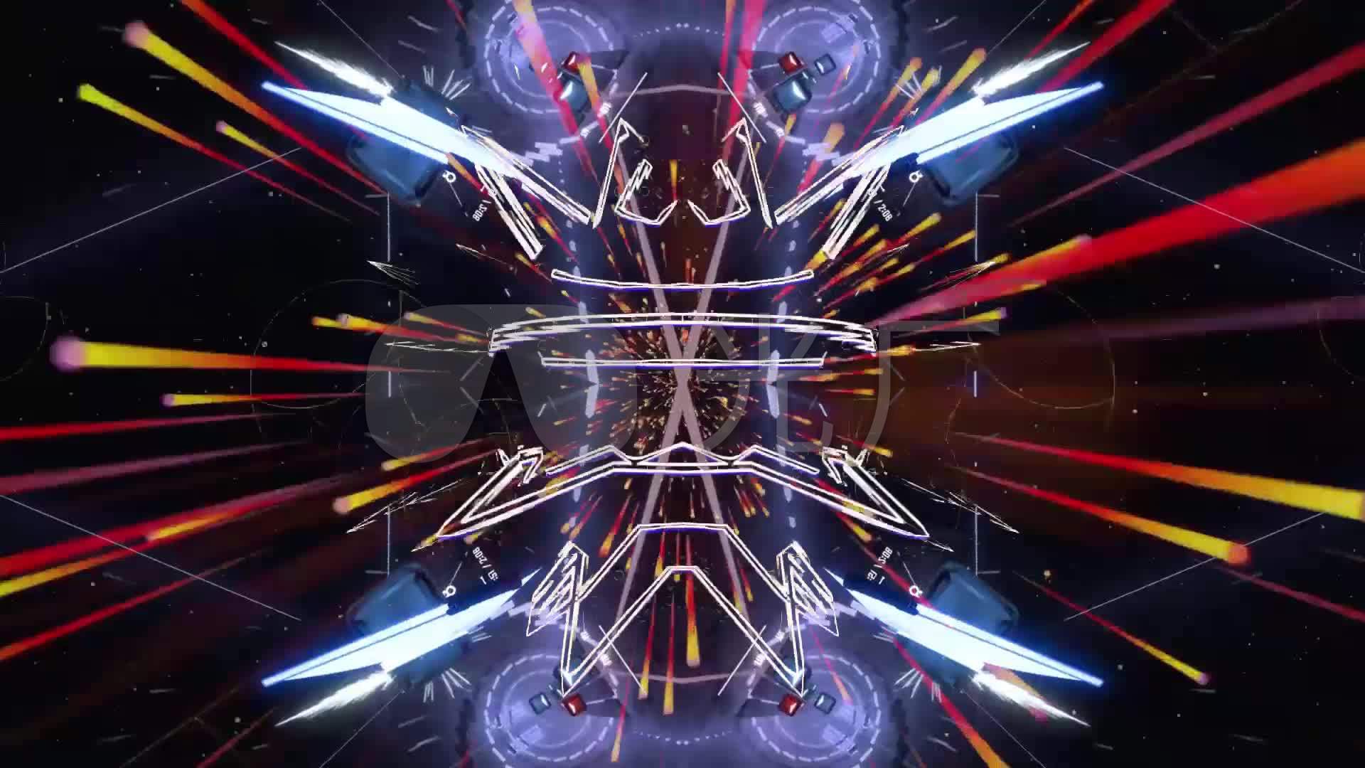 dj马哥炫酷电音酒吧夜店快闪动感舞台背景_1920x1080_高清视频素材