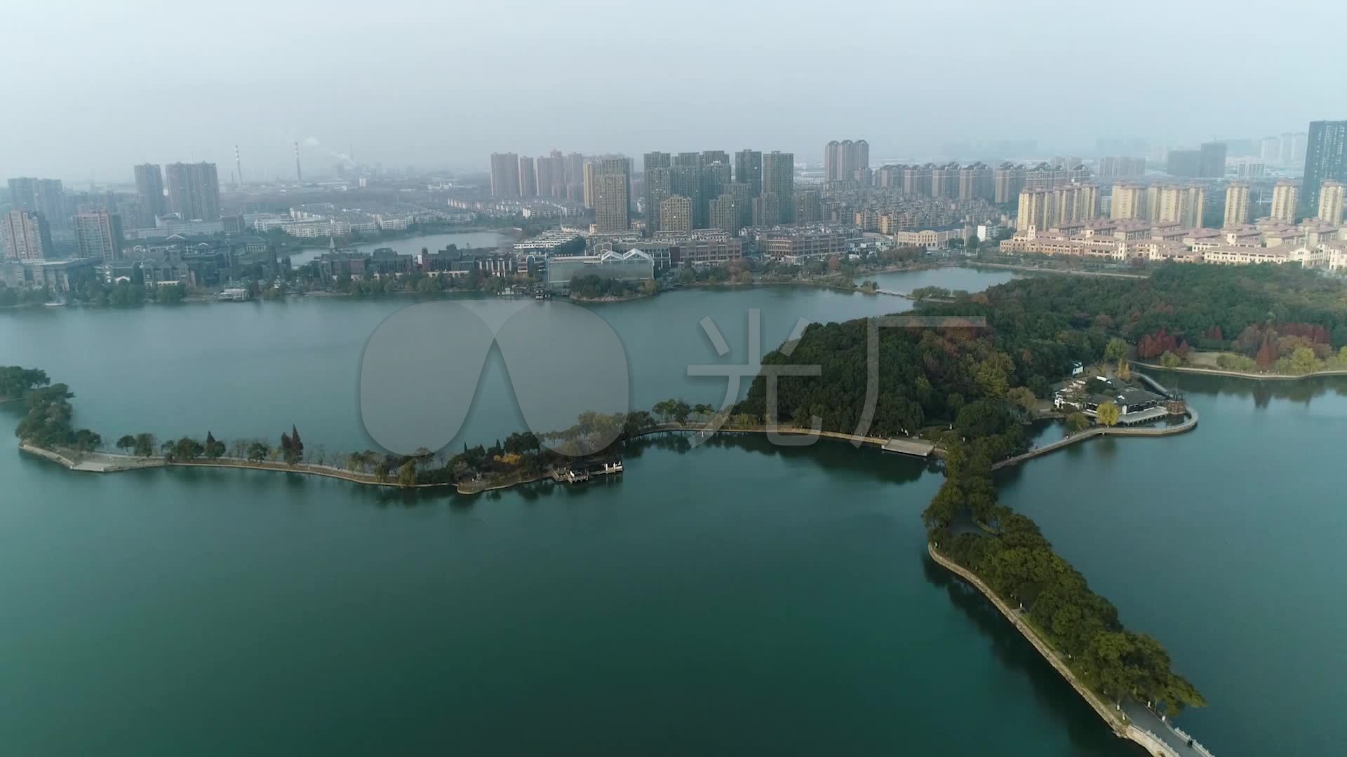 铜陵天井湖公园_1920x1080_高清视频素材下载(编号:5337237)_实拍视频