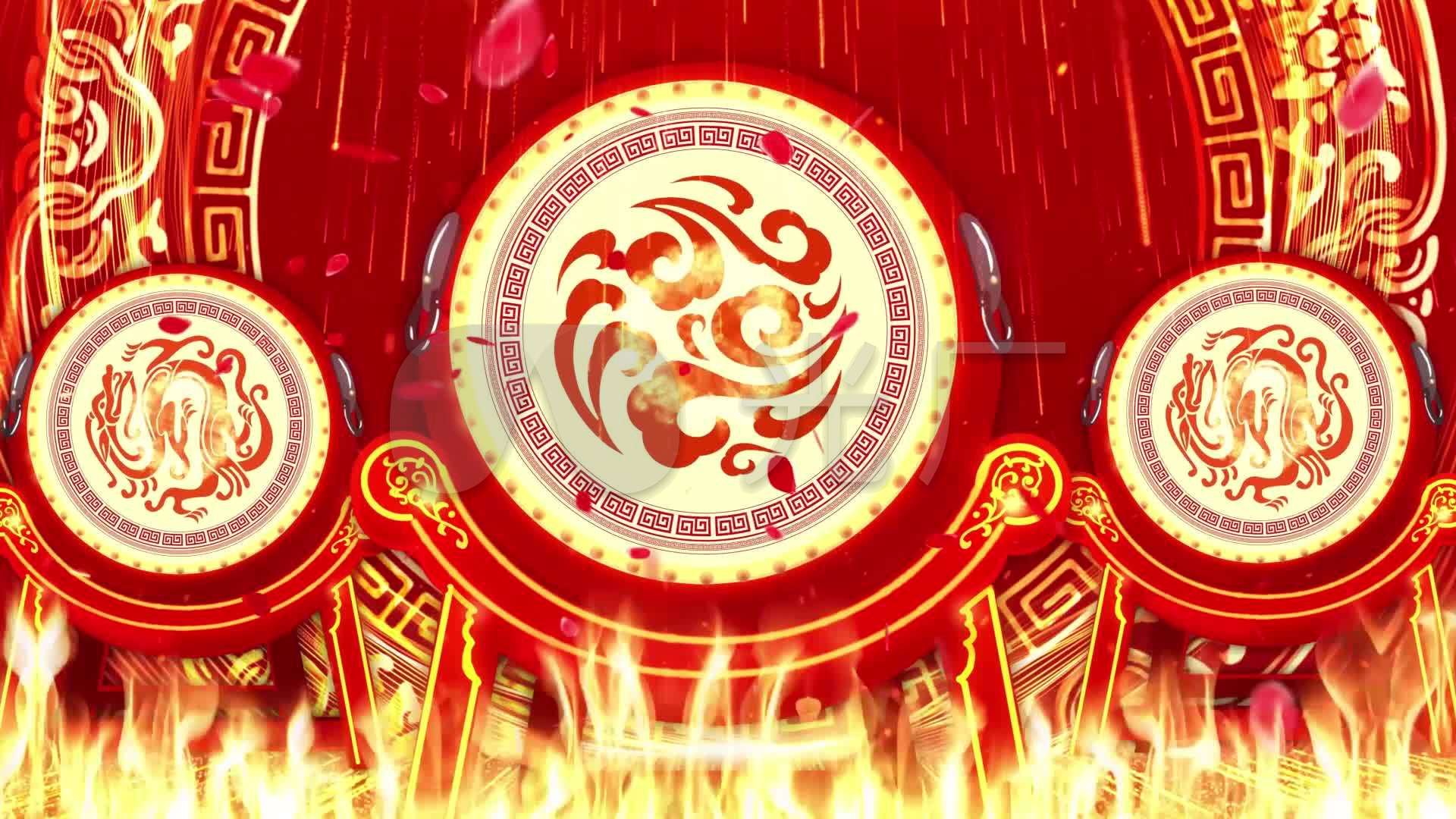 励志大气歌曲《精忠报国》舞台背景_1920x1080_高清