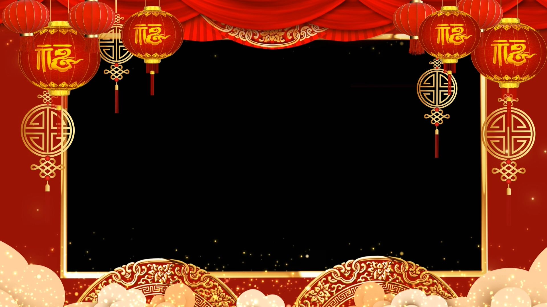 新年拜年边框循环通道-15
