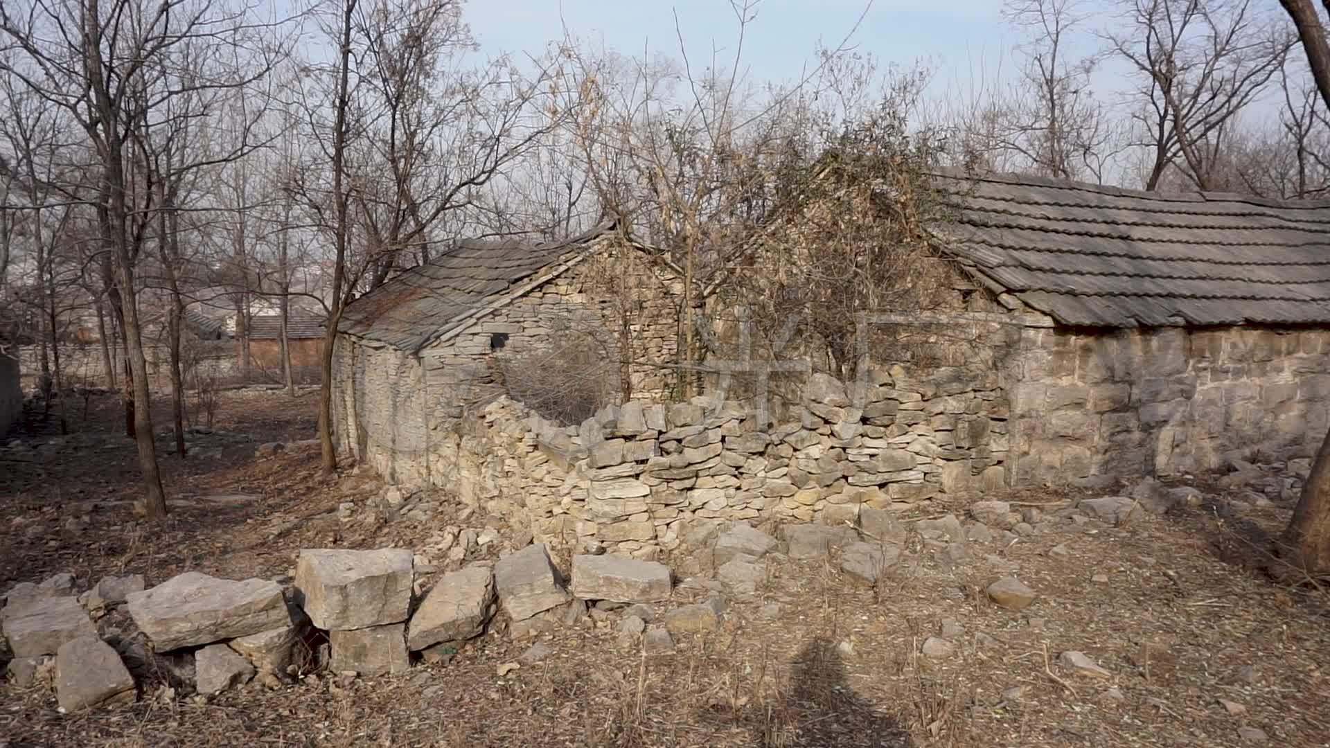 山村里的老房子破旧房子_1920x1080_高清视频素材下载(编号:5380515)