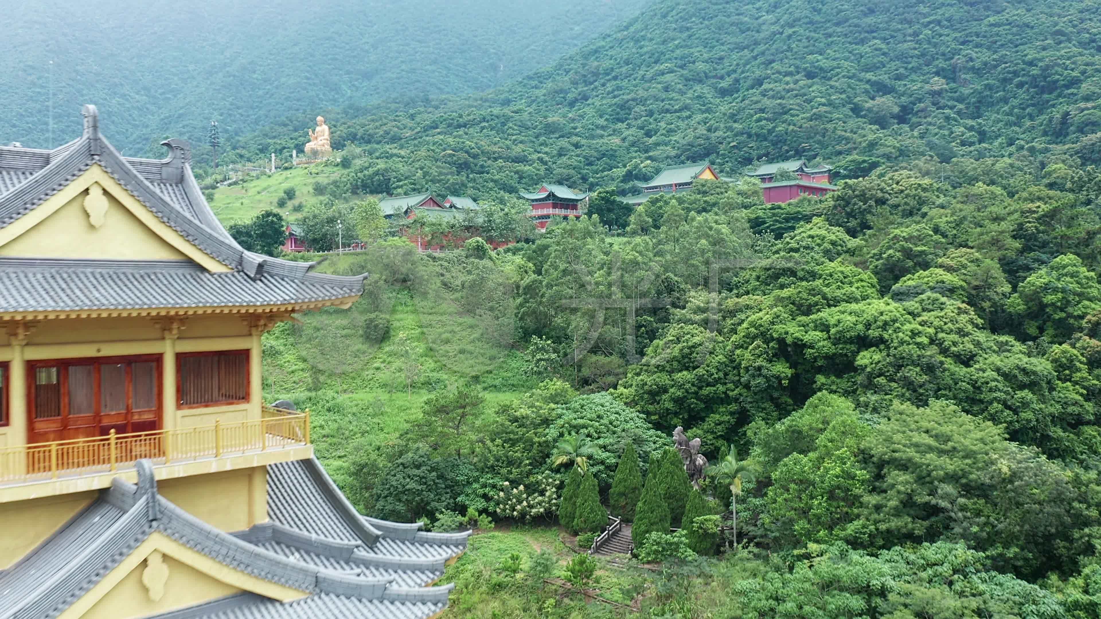 【原创·可商用】海丰鸡鸣寺地藏阁前进越过_3840x