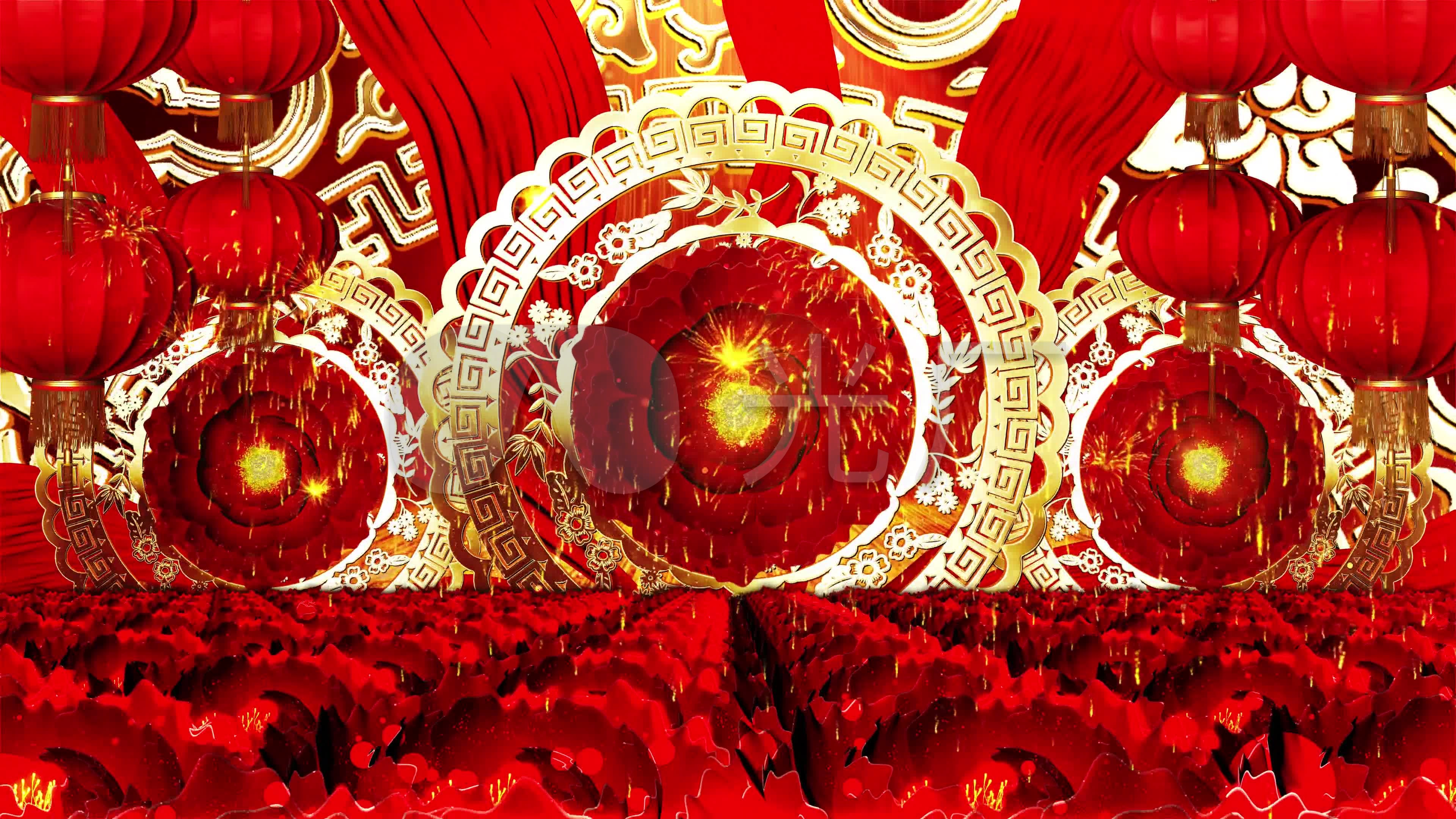 华语群星《明天会更好》4k大型开场舞背景