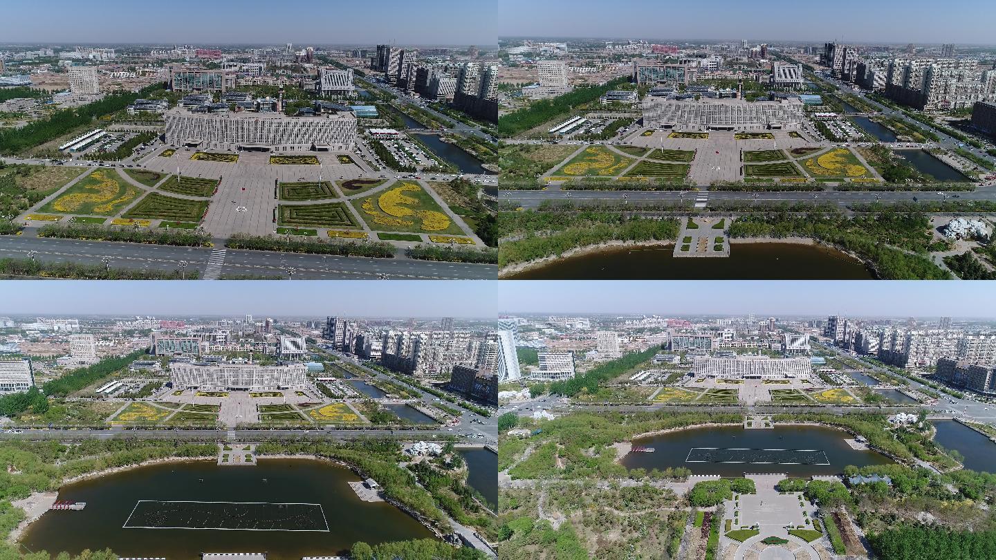 巴彦淖尔市临河区市政府大景