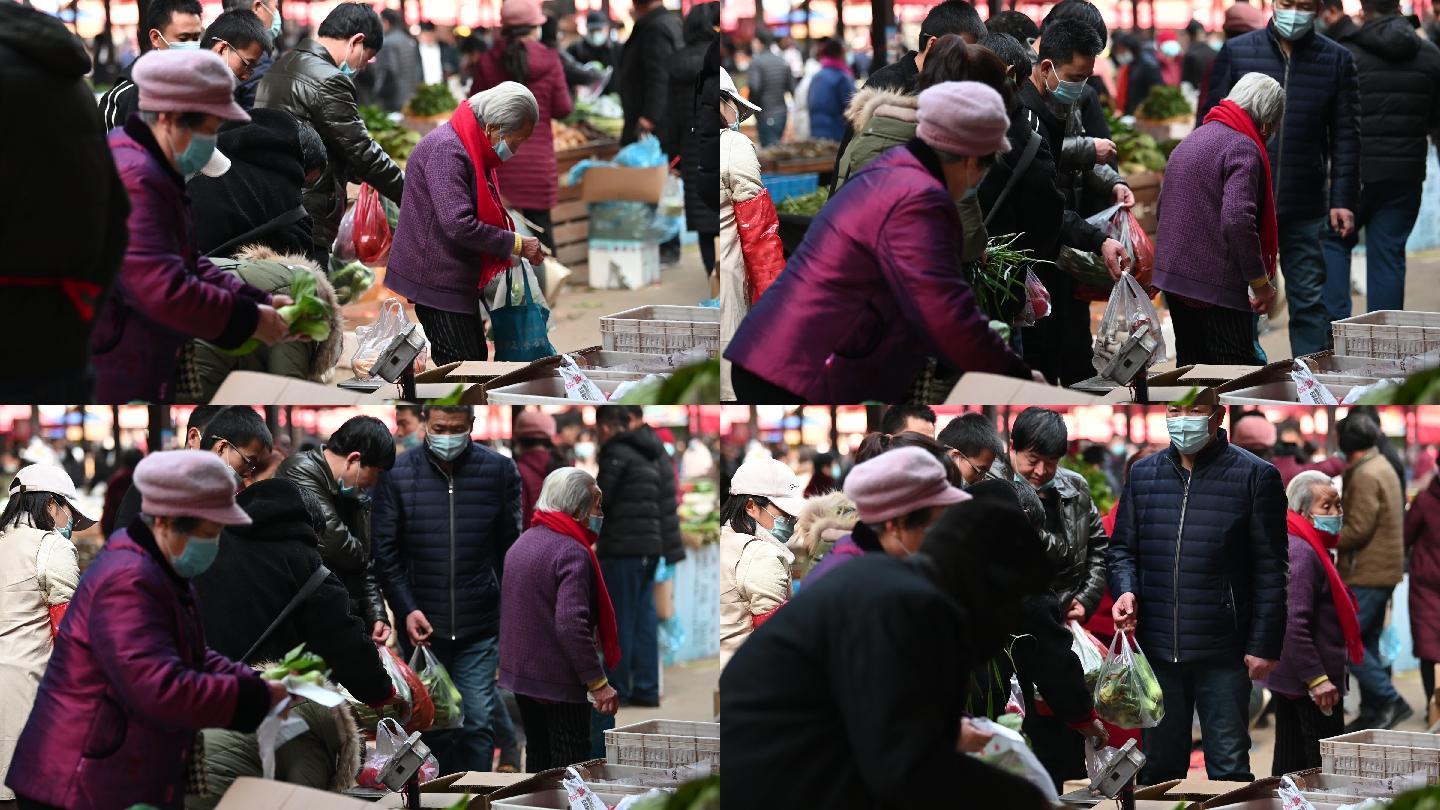 摊位 经济复苏 市场经济 市场调研 市场调查 跑市场 大妈买菜 人民