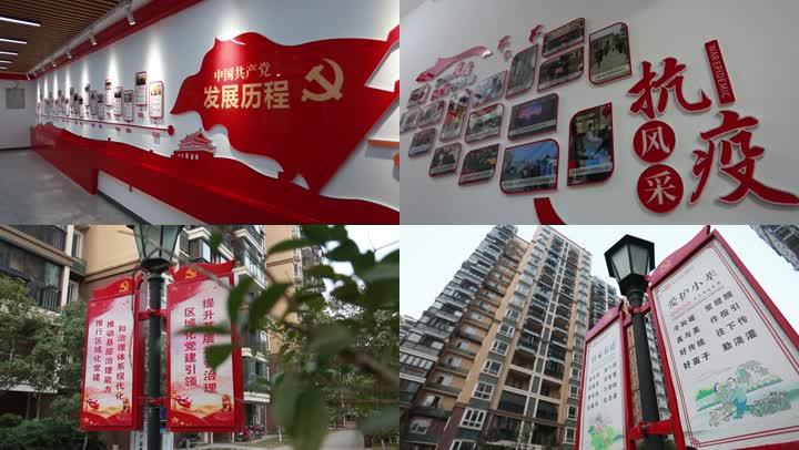 党建标识社区建设