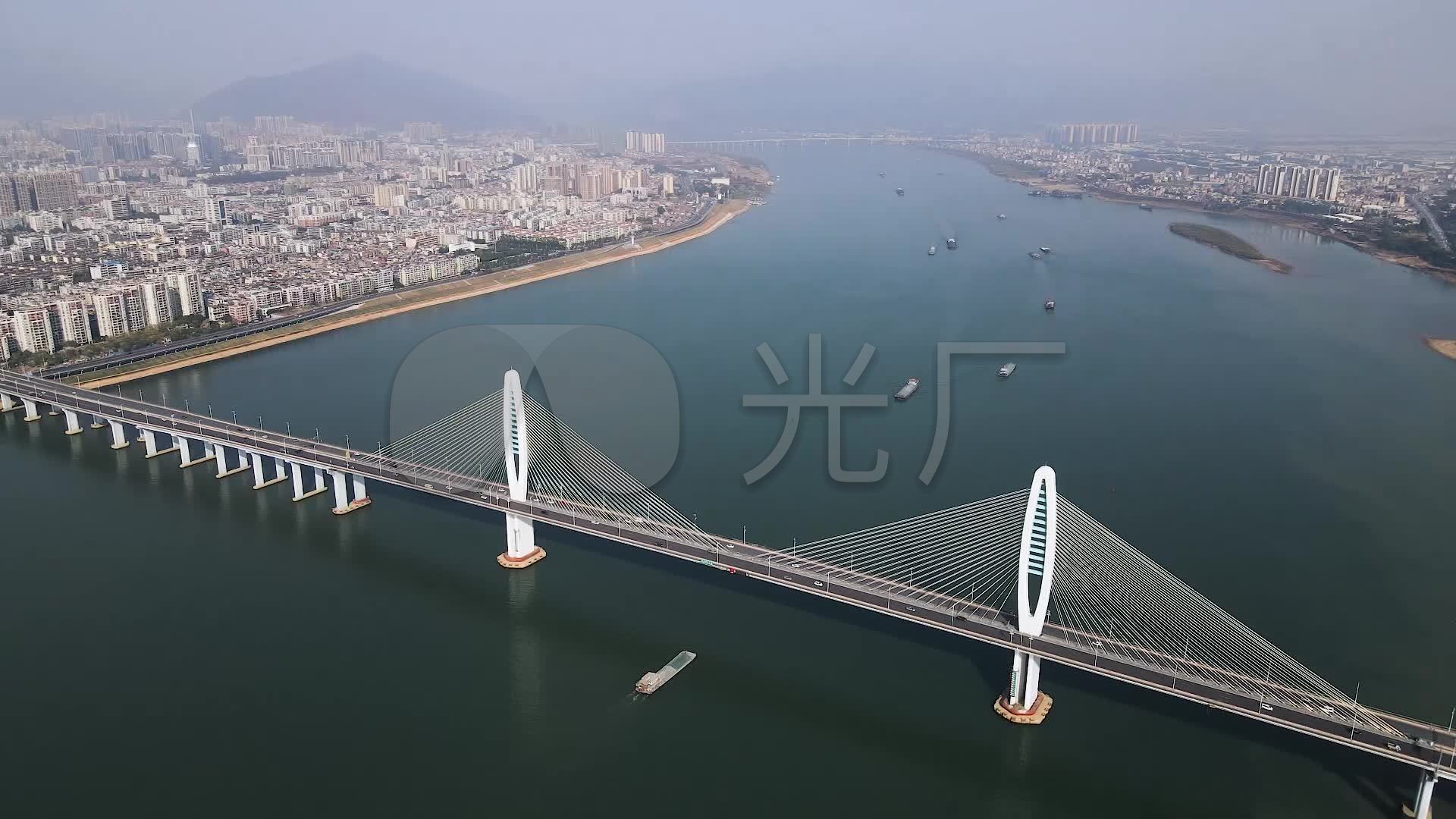 肇庆西江阅江大桥_1920x1080_高清视频素材下载(编号:5470009)_实拍