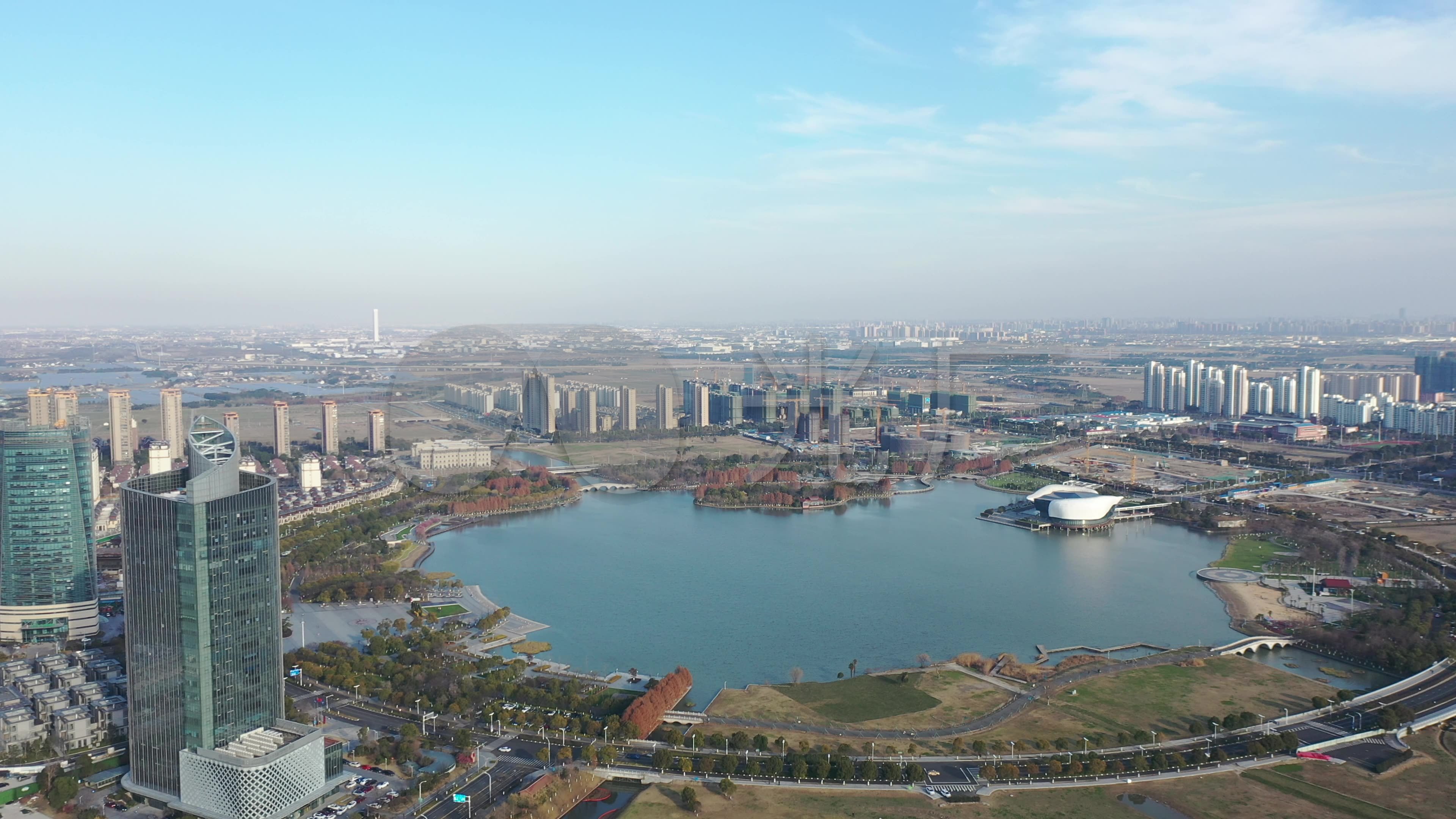 太仓市天镜湖_3840x2160_高清视频素材下载(编号:5481401)_实拍视频