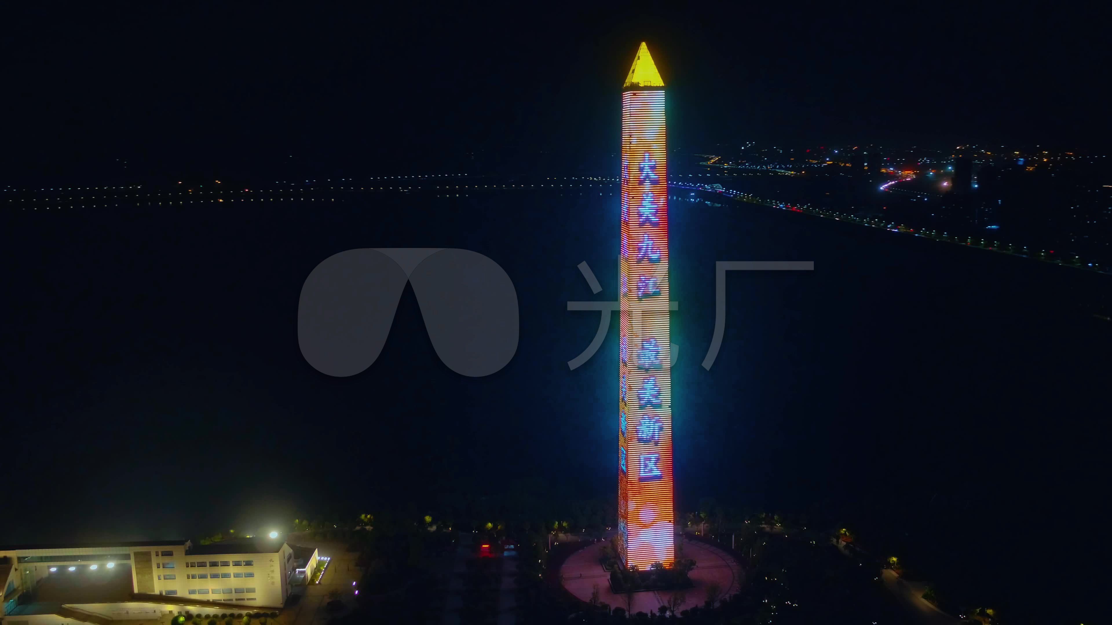 九江胜利塔6(独家版权)_3840x2160_高清视频素材下载(编号:5487420)