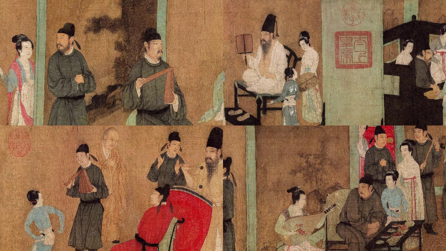 韩熙载夜宴图
