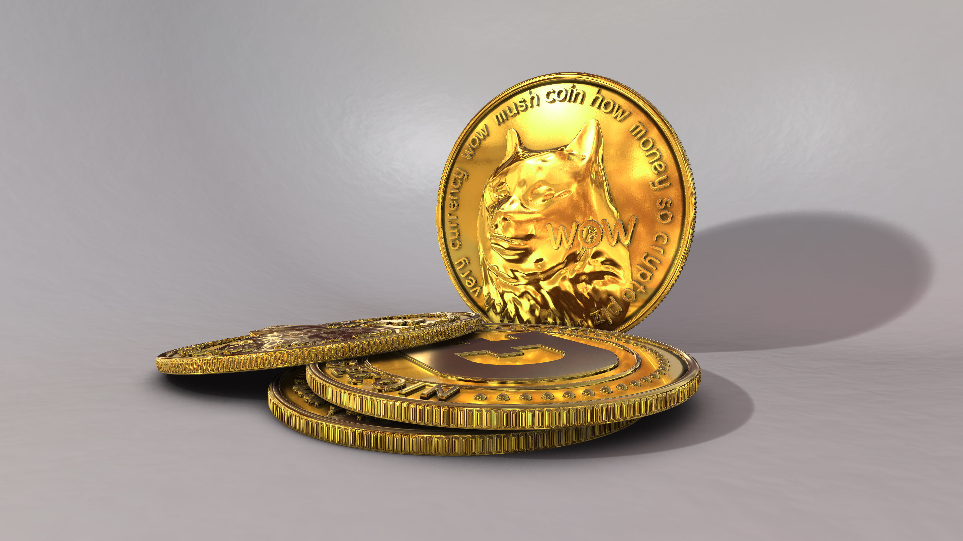 【4k】dogecoin狗狗币展示