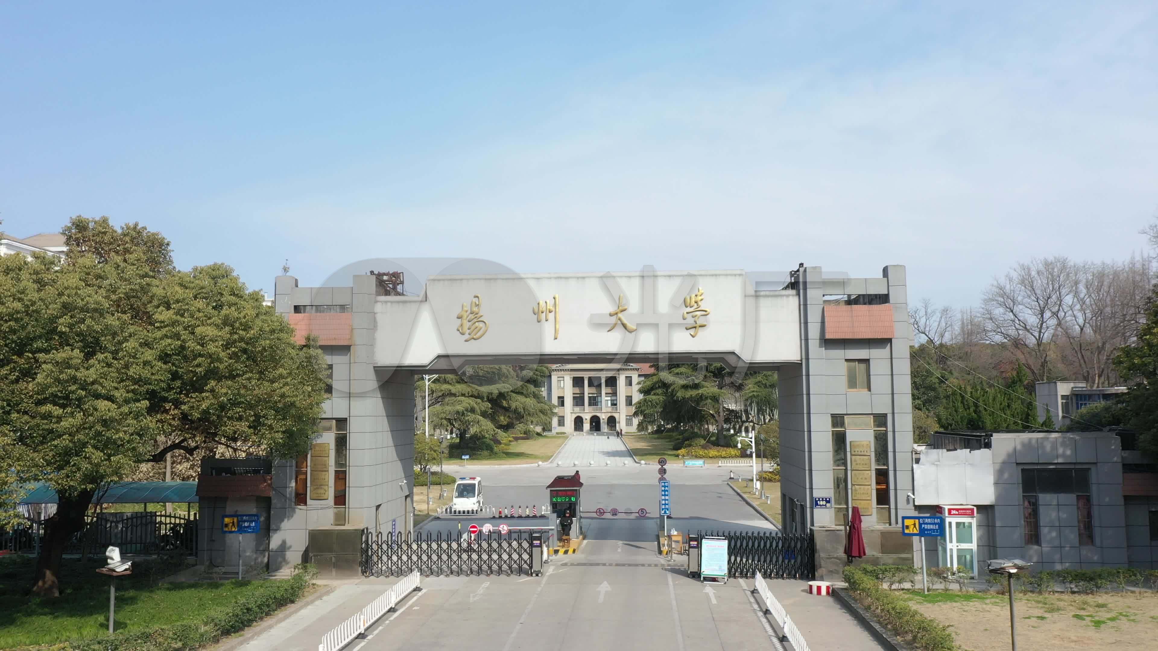 扬州大学_3840x2160_高清视频素材下载(编号:5507837)