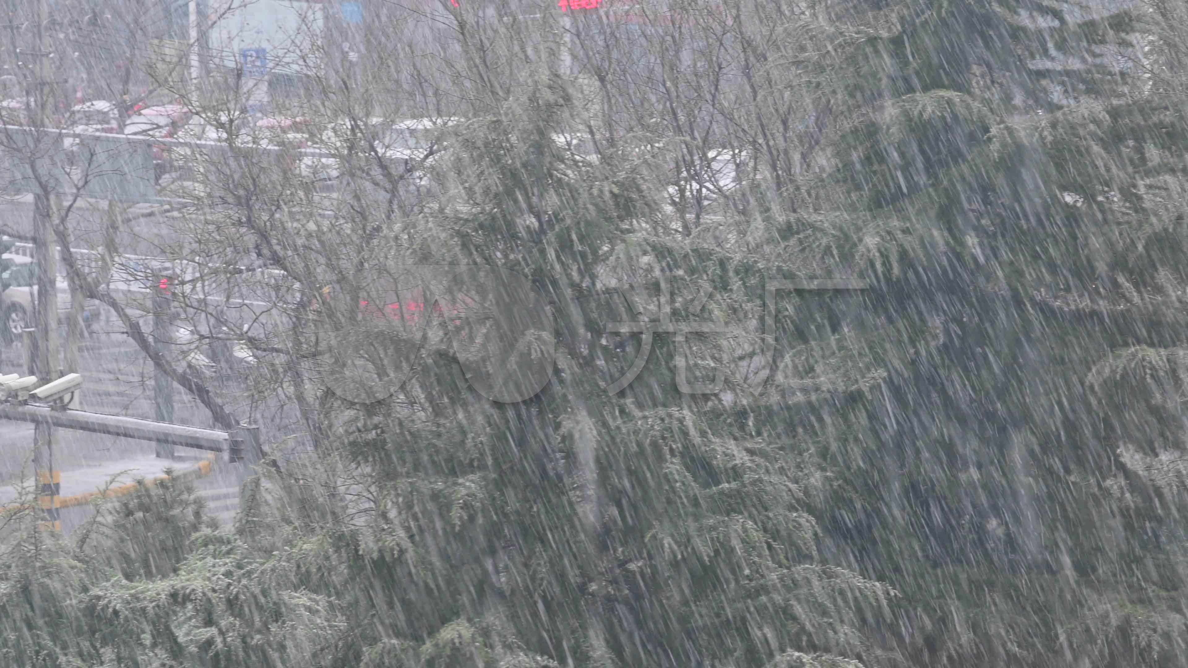 窗外的雪景2