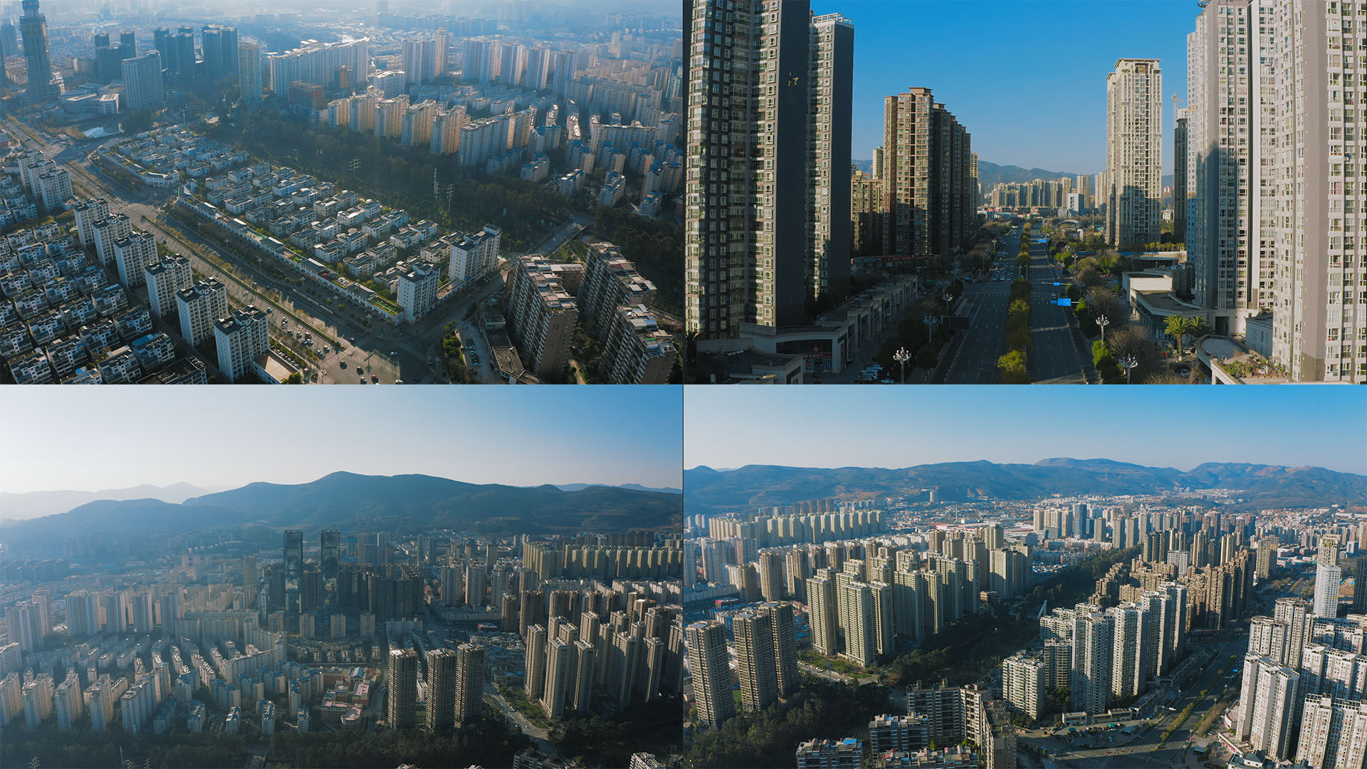 【4k】昆明市盘龙区航拍