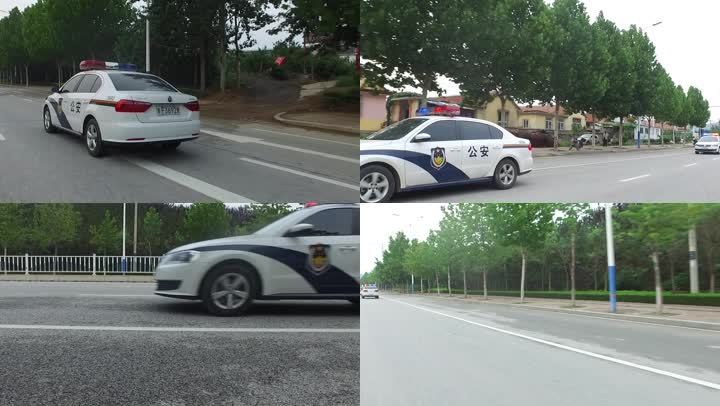 警车出警_1920x1080_高清视频素材下载(编号:5514920)_实拍视频_vj师