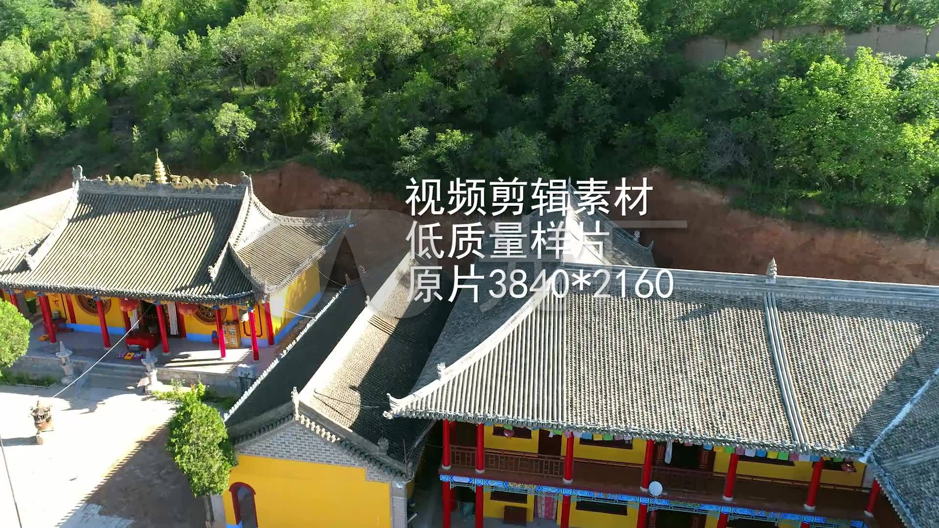 隆德县航拍,北象山