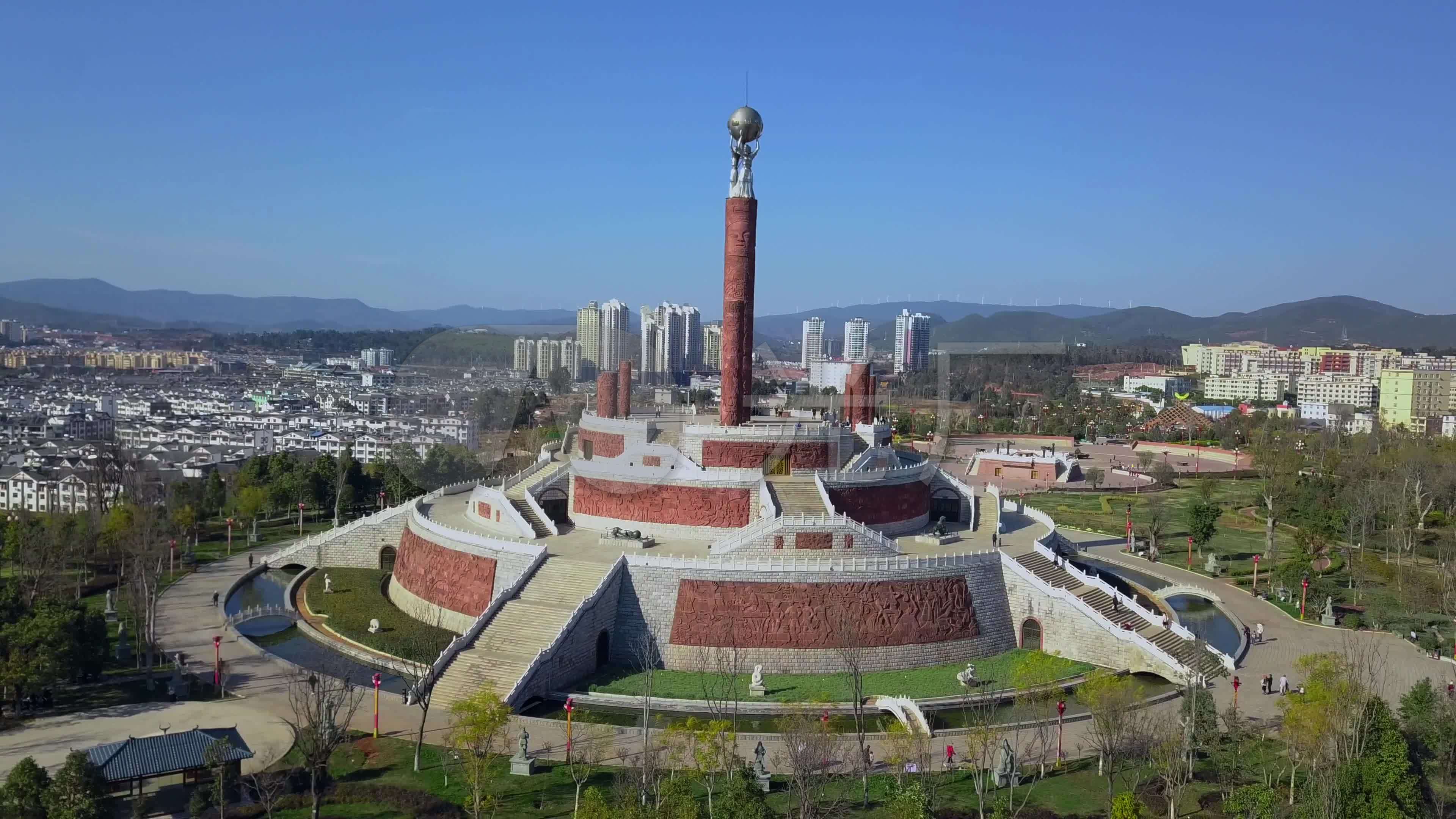 【4k】楚雄十月太阳历公园_3840x2160_高清视频素材