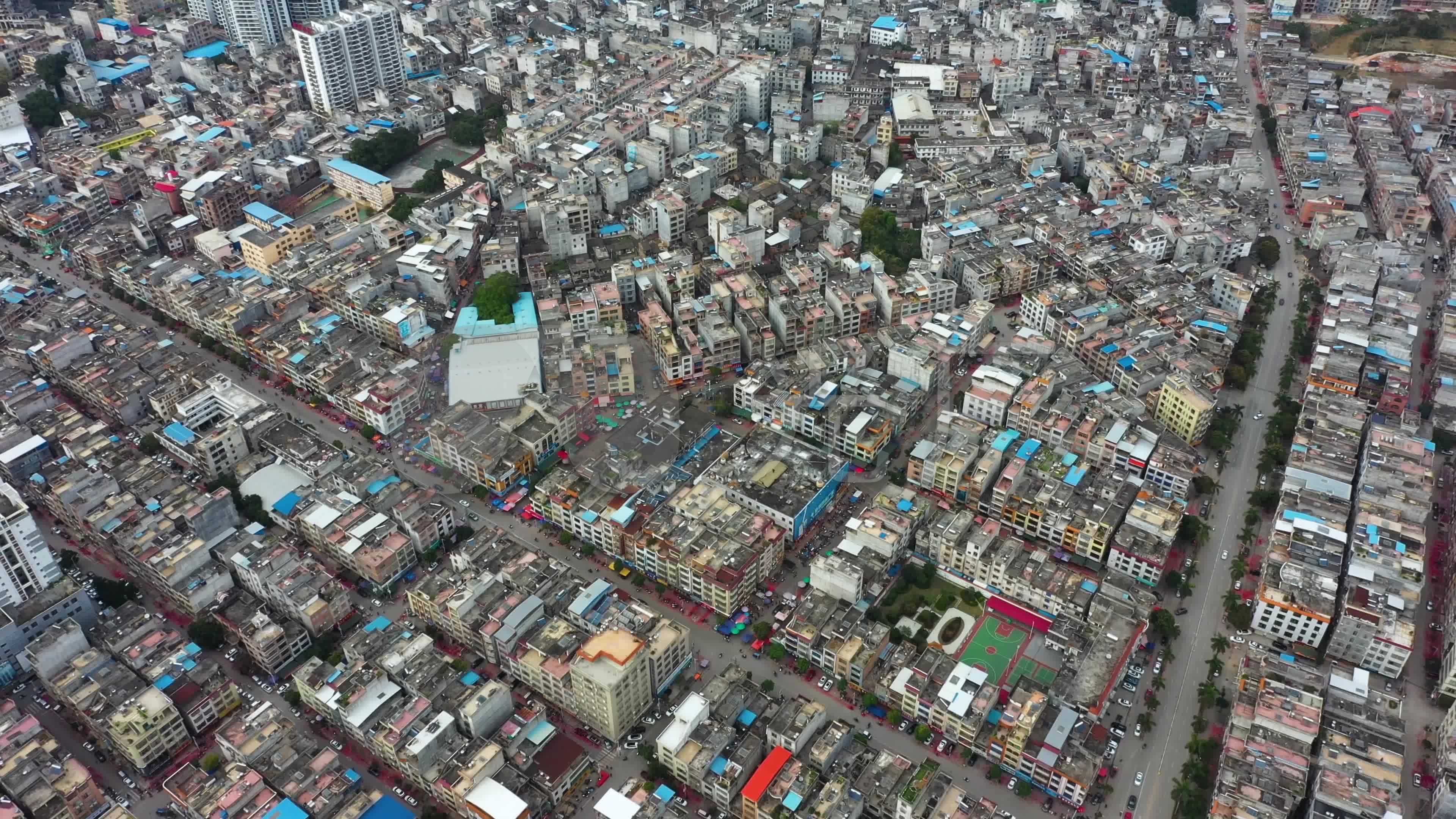 广西贵港市平南县大安镇_3840x2160_高清视频素材下载(编号:5536936)