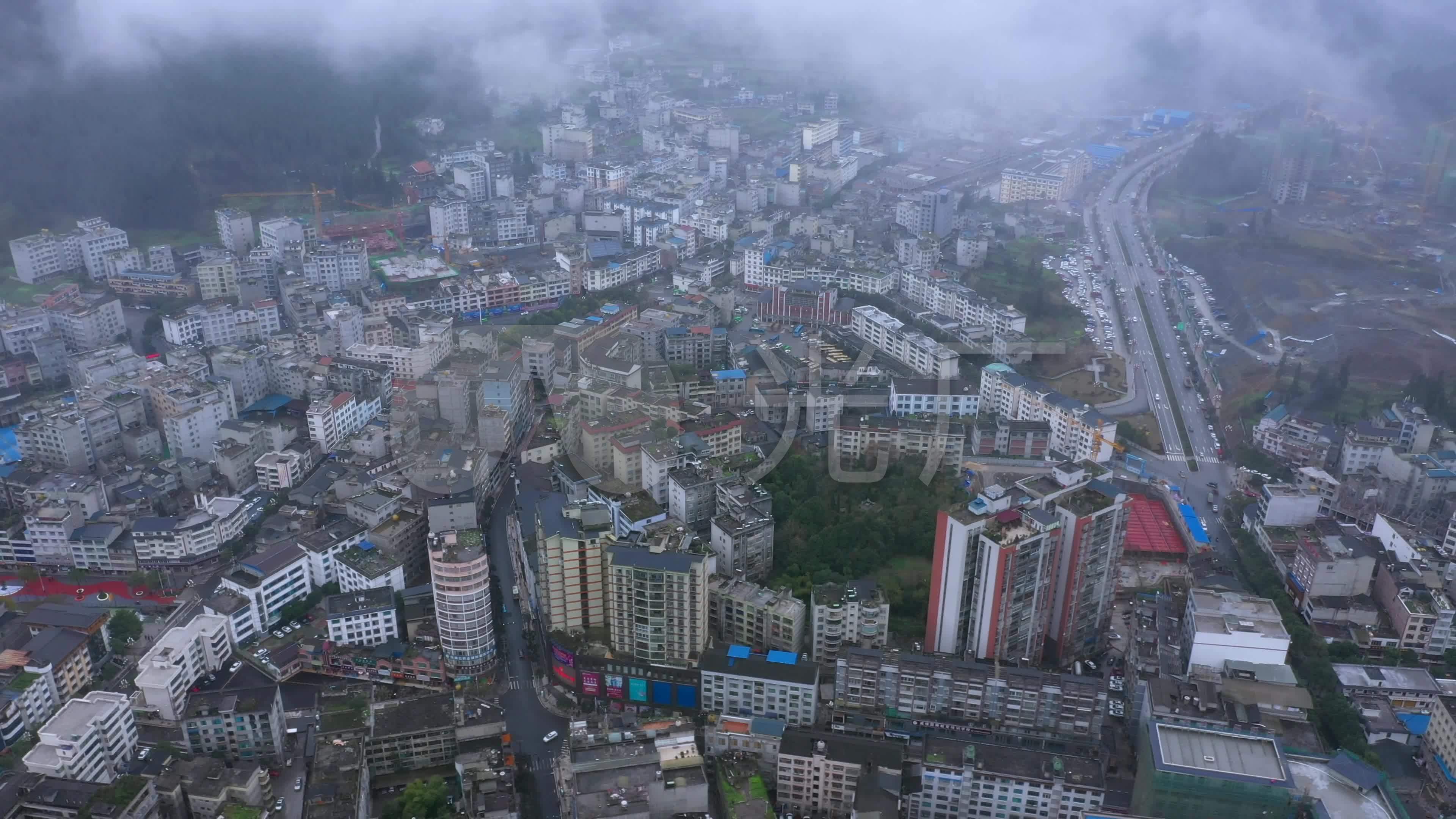 威信县-扎西航拍全景_3840x2160_高清视频素材下载(:)