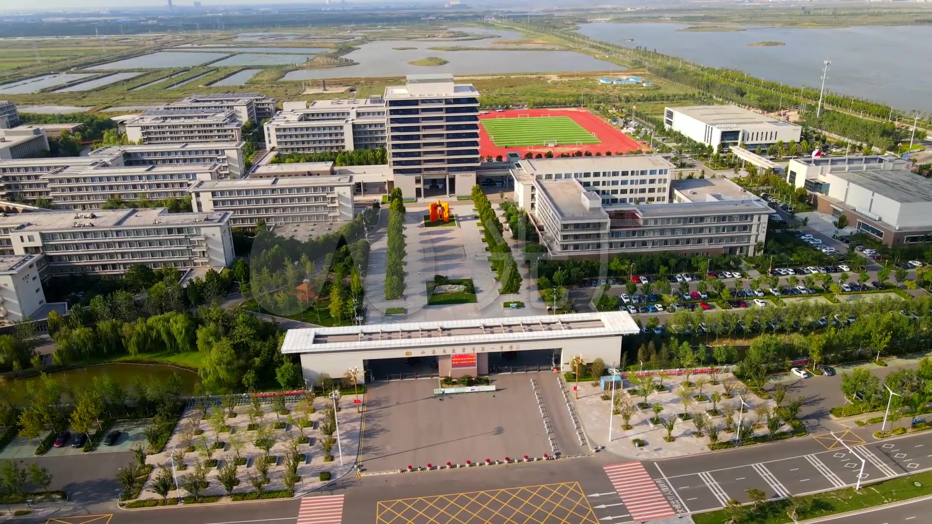 东营市第一中学市一中东营地标学校_1920x1080_高清