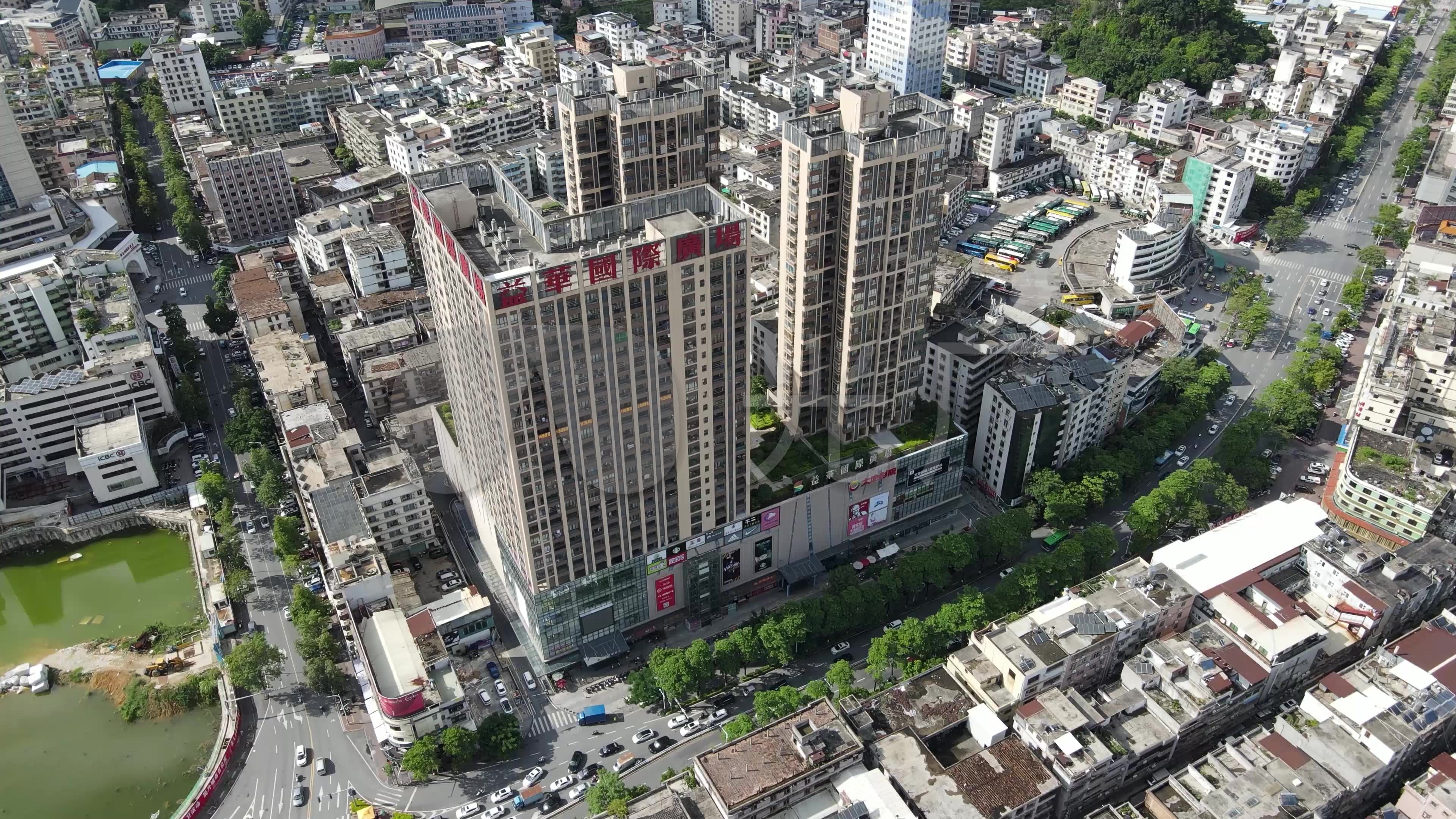 云浮云城区高清航拍_3840x2160_高清视频素材下载(:)