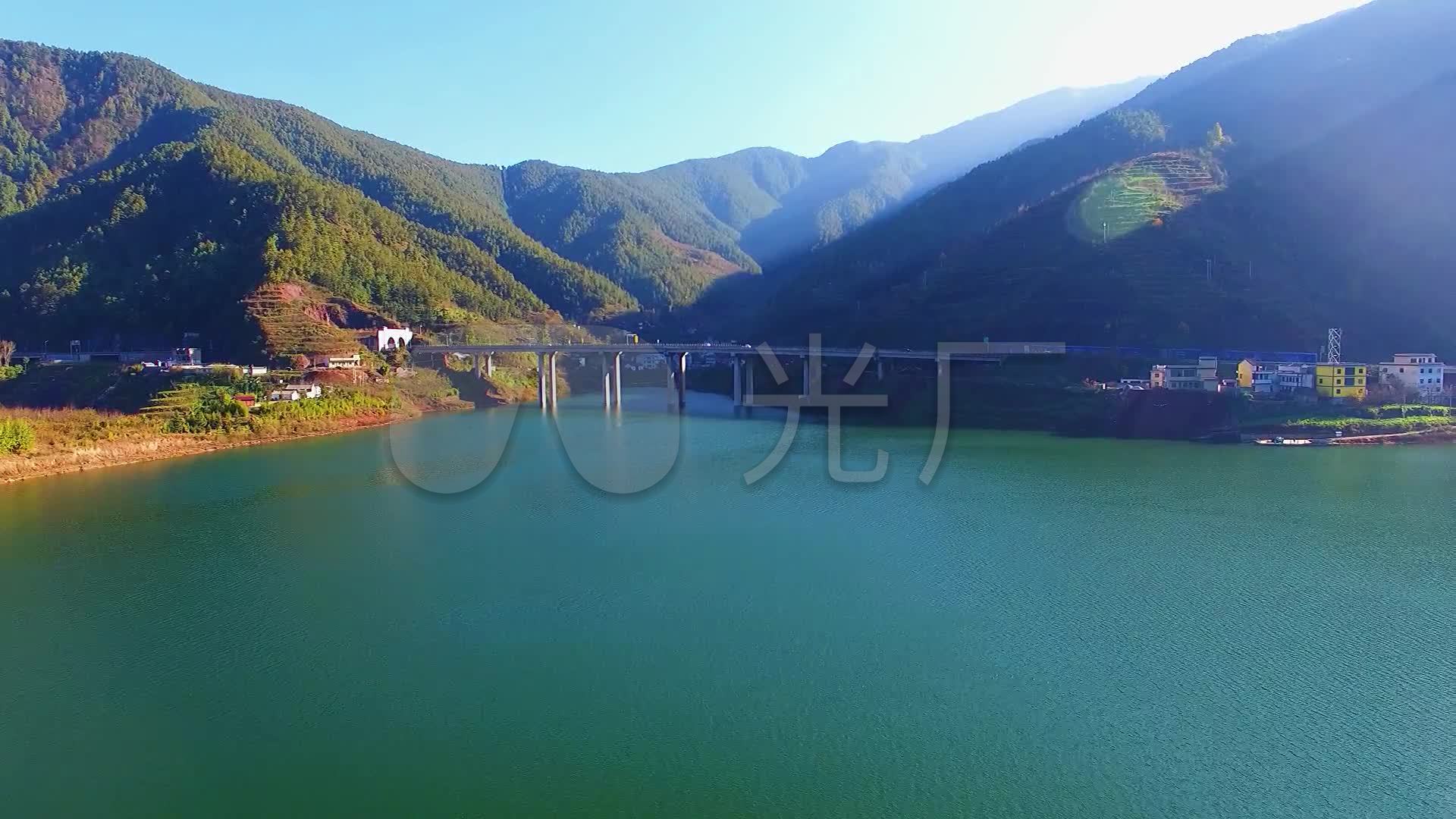 航拍亚洲第一土坝_1920x1080_高清视频素材下载(编号