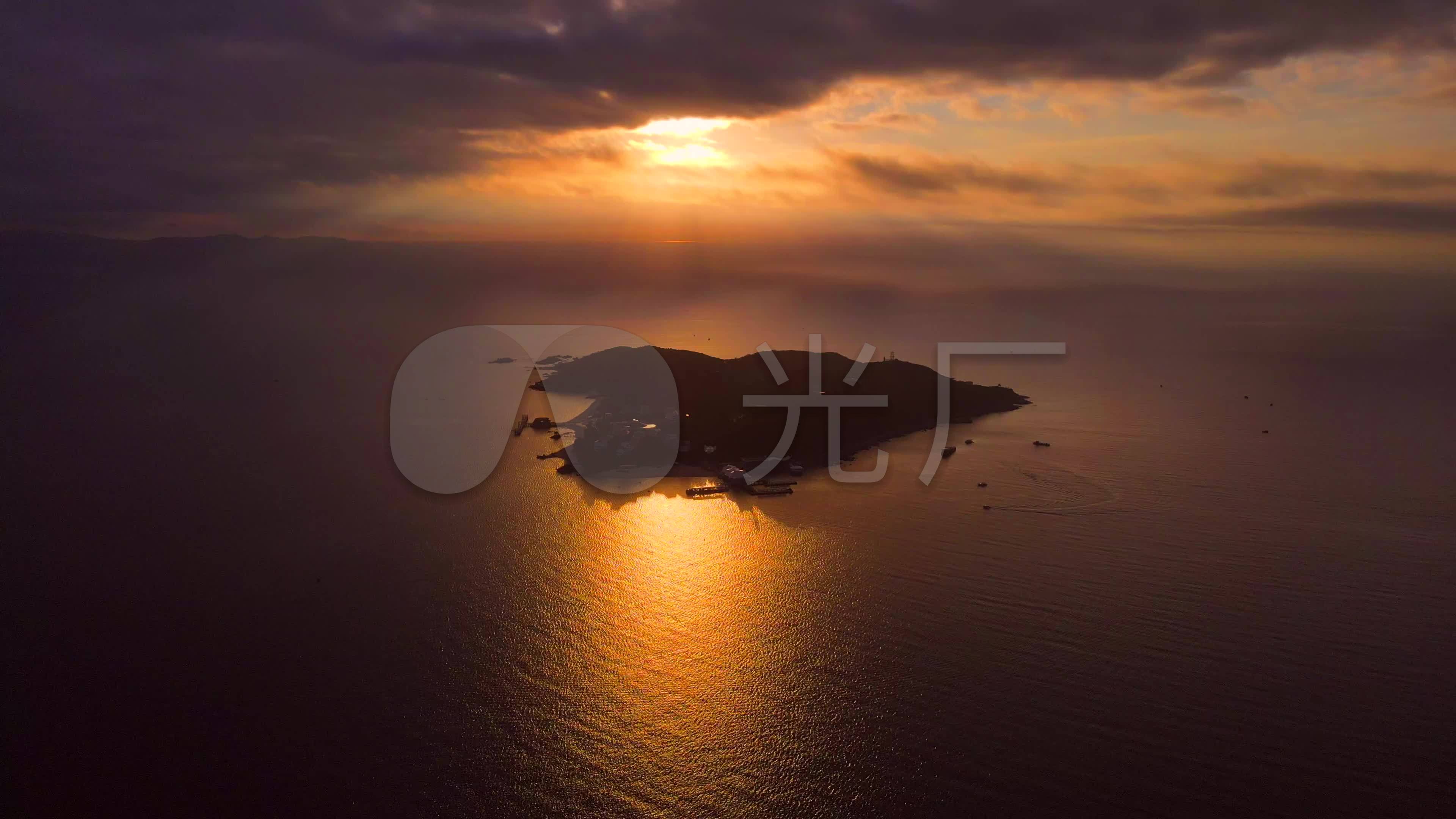 4k60帧蜈支洲岛日出