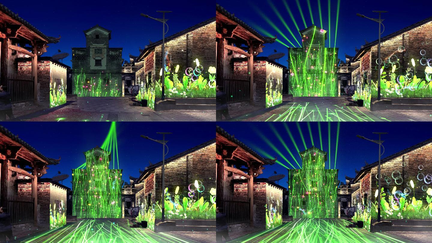 古建投影裸眼3d_1920x1080_高清视频素材下载(编号:5596194)_舞台背景