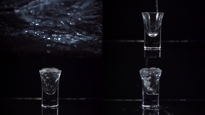 倒水倒酒白酒广告