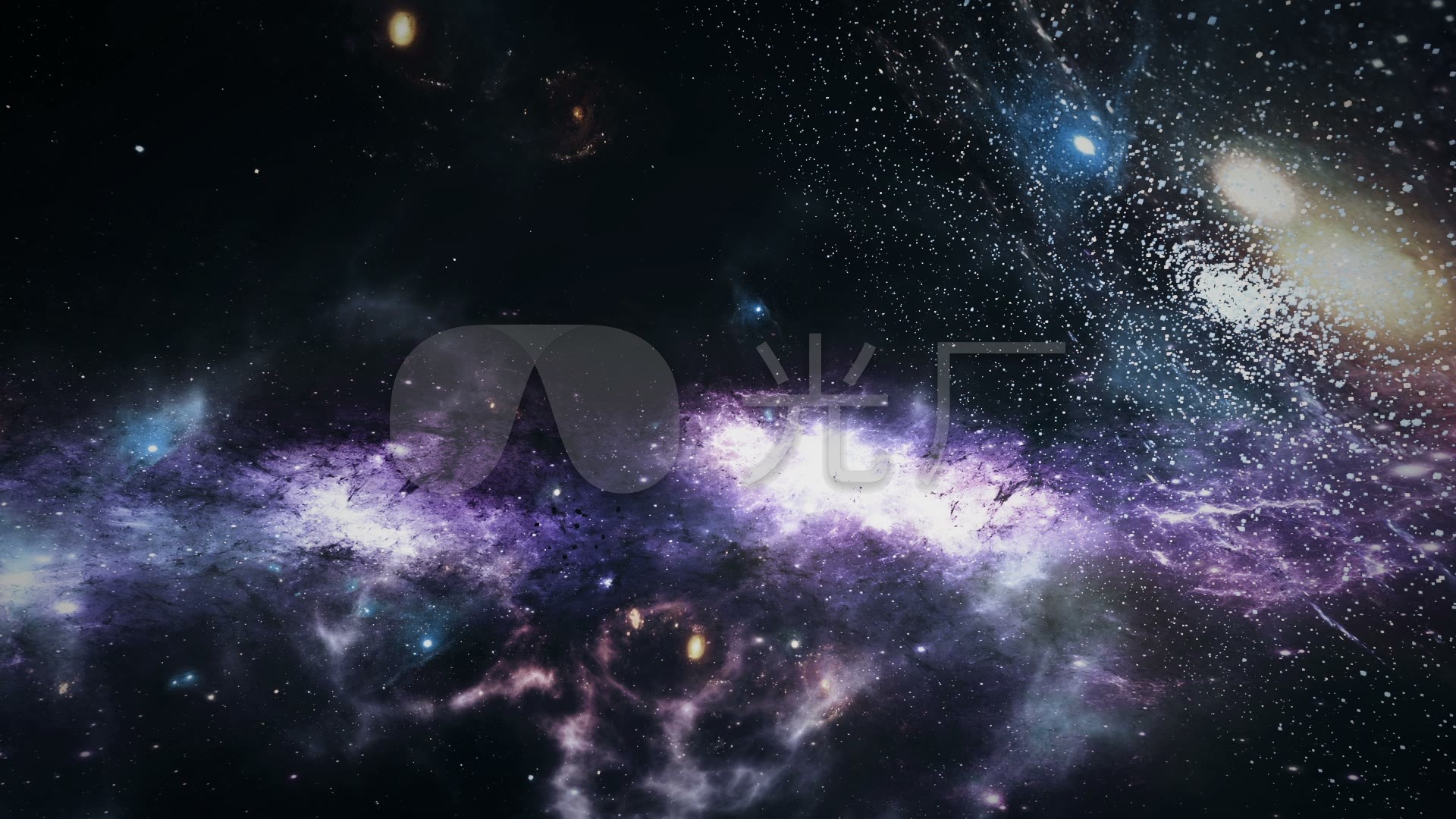 三维宇宙穿梭星球银河