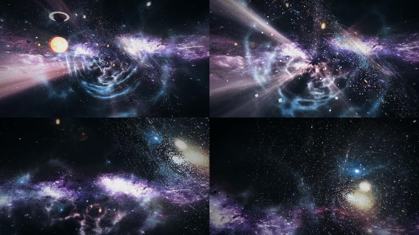三维宇宙穿梭星球银河