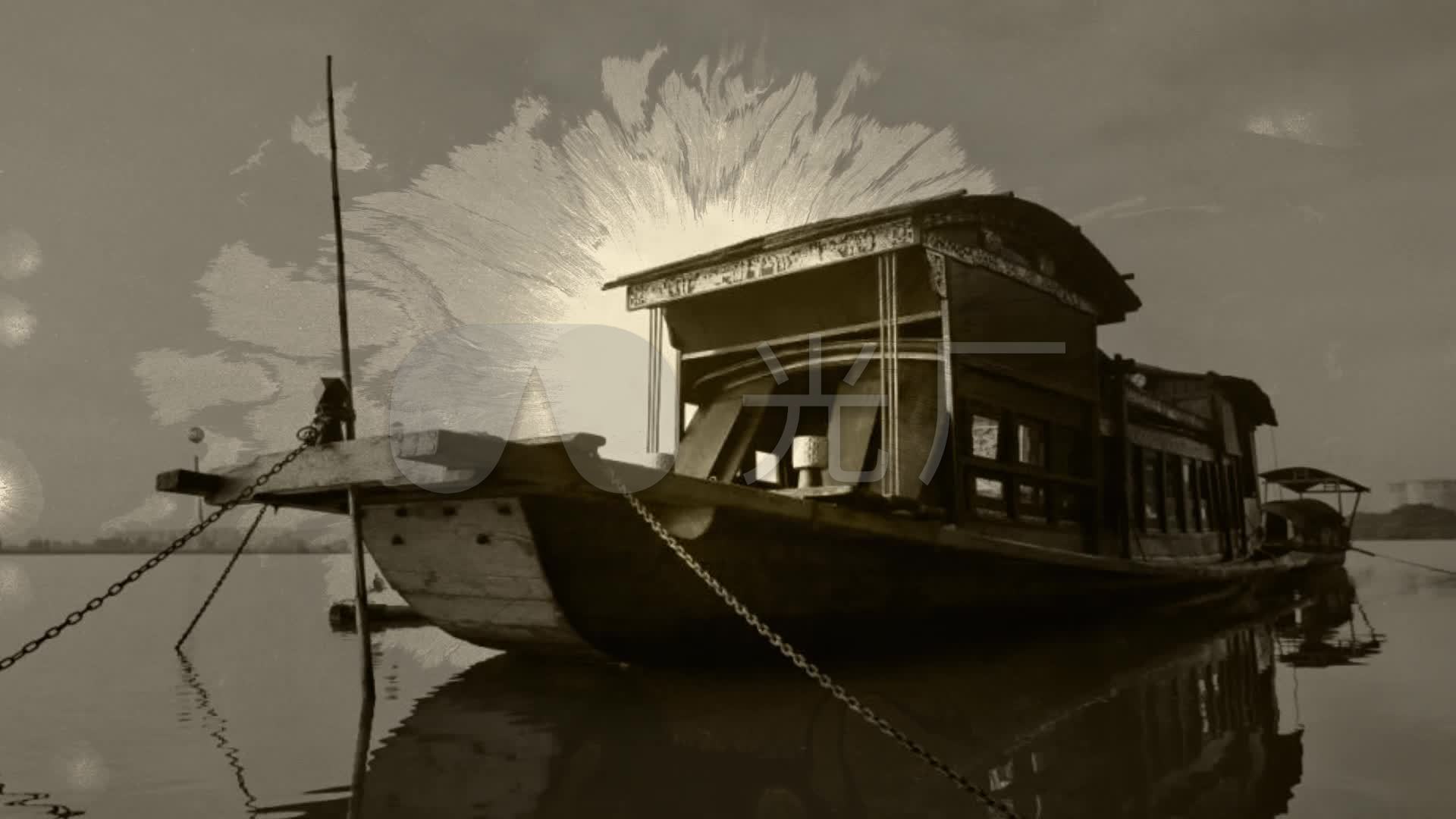 1921南湖红船_1920x1080_高清视频素材下载(编号:)