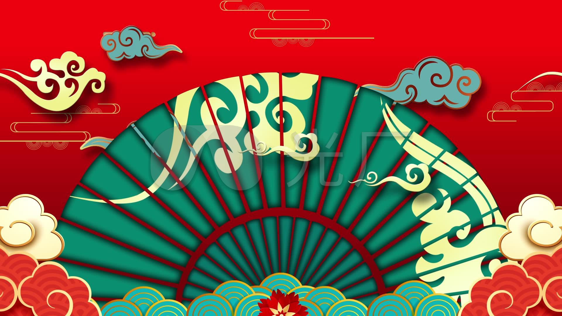 国潮电脑壁纸1920x1080,潮电脑壁纸1920x1080 国潮中国风相声小品背景2_1920x1080_高清视频素材下载(编号:5658356)