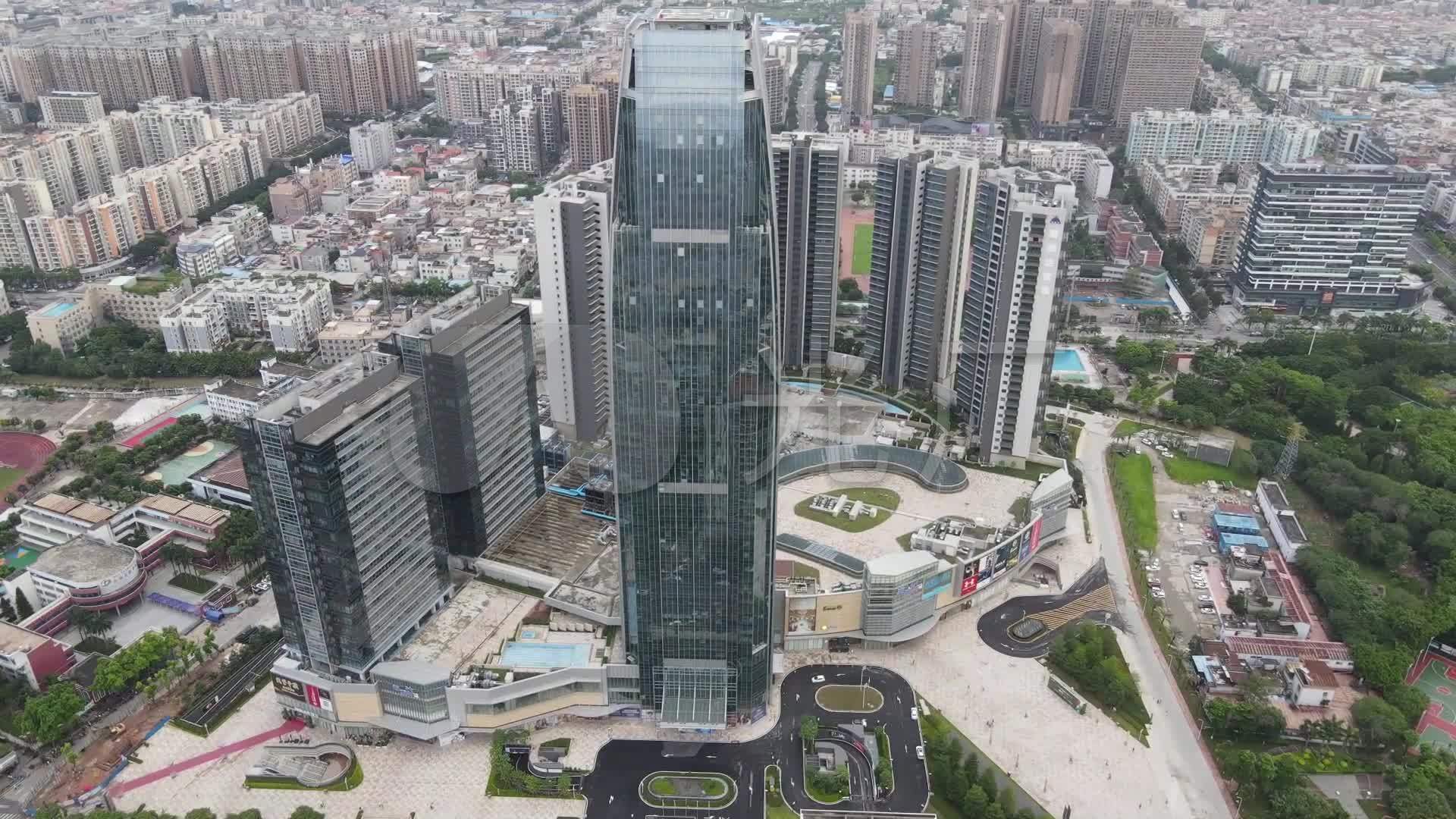 佛山顺德容桂海骏达城城市_1920x1080_高清视频素材
