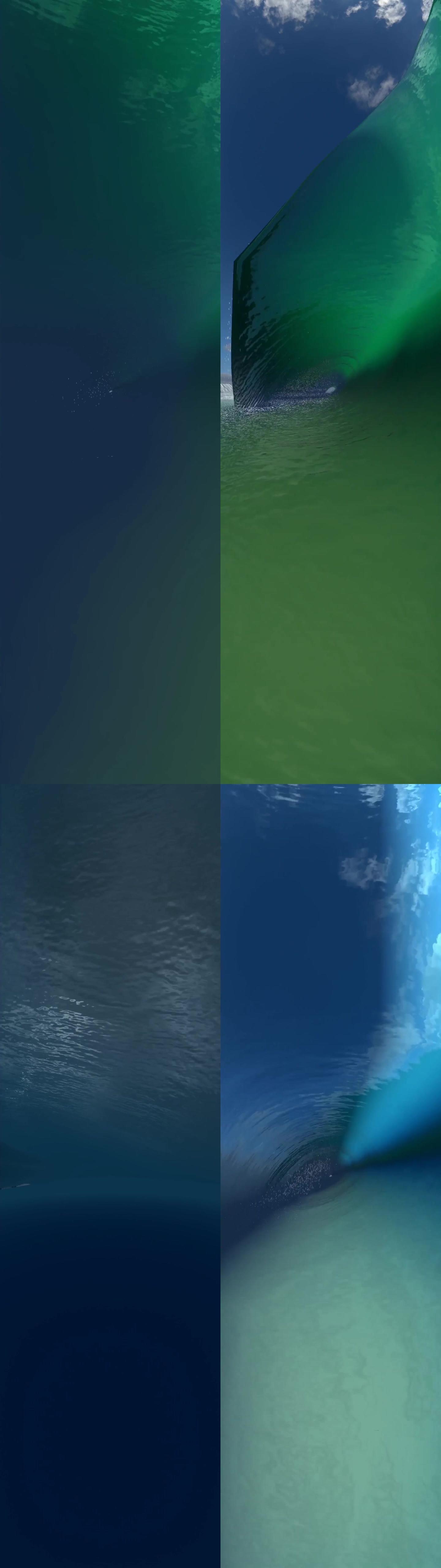4D立体手机壁纸 裸眼,4D立体手机壁纸 酷炫 裸眼3d海浪全息竖屏led大屏