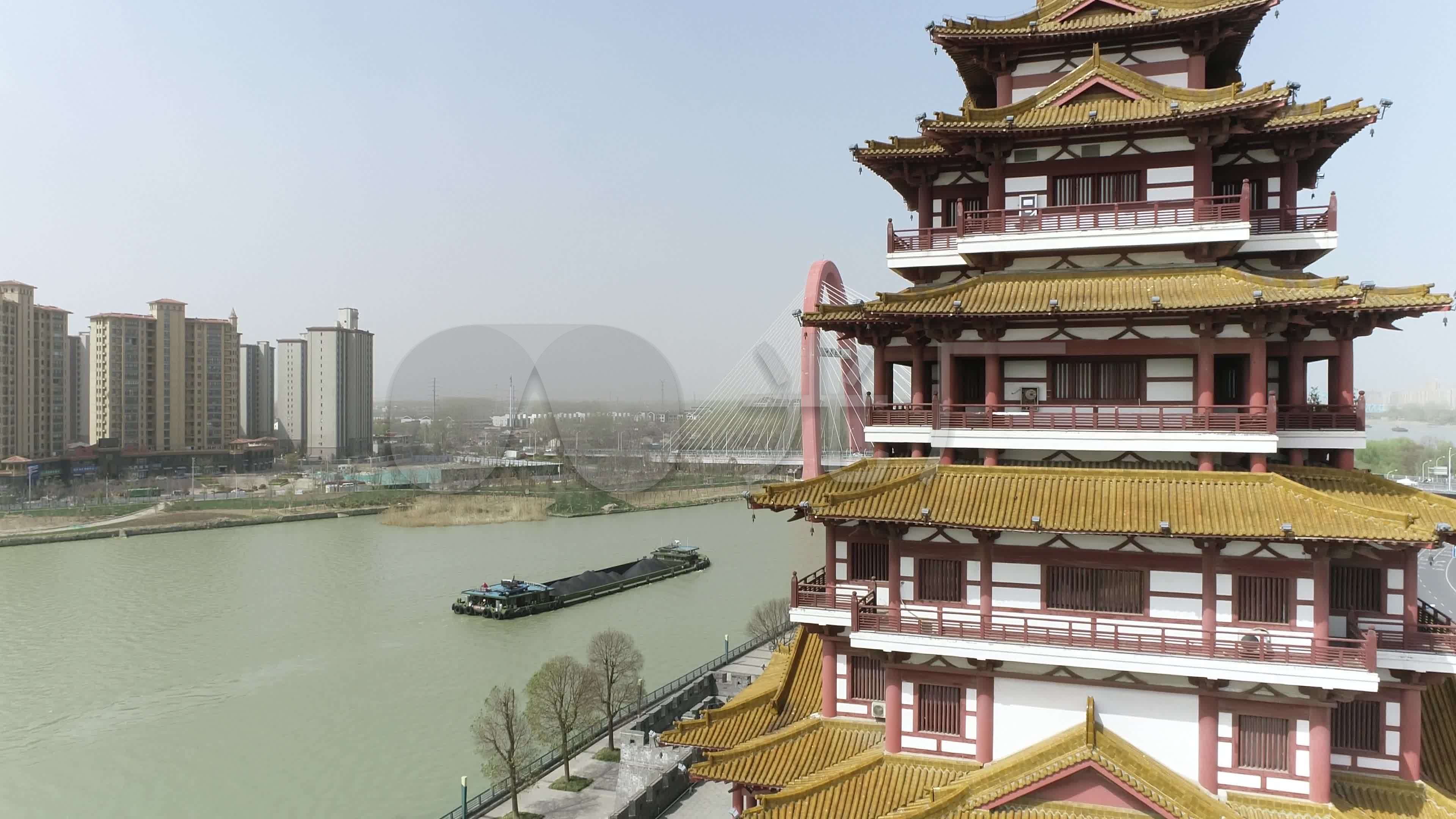 泗水阁泗阳大桥(4k50帧)_3840x2160_高清视频素材下载(编号:5702762)